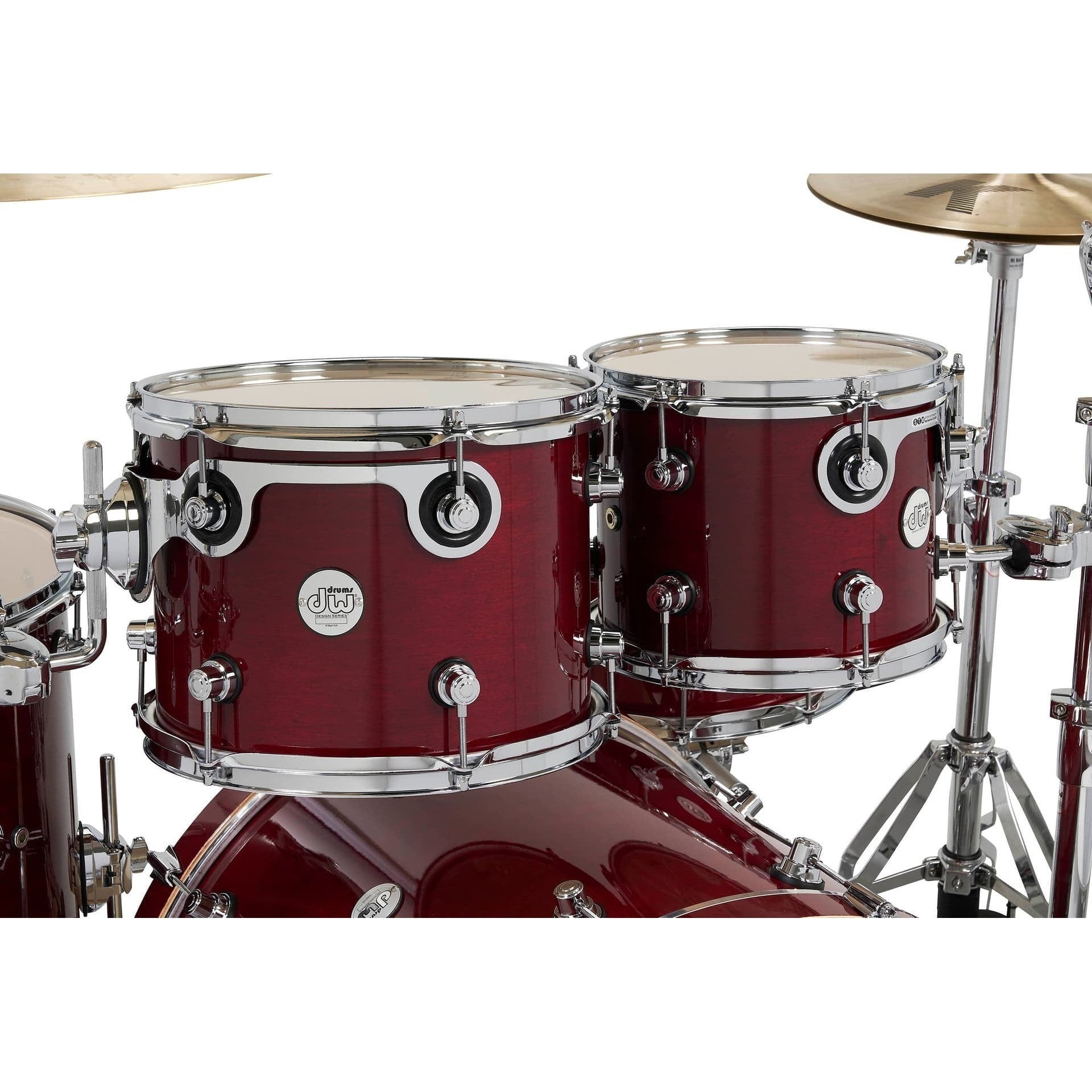 Trống Cơ DW Design Series 4 Pcs Shell Pack, Cherry Stain