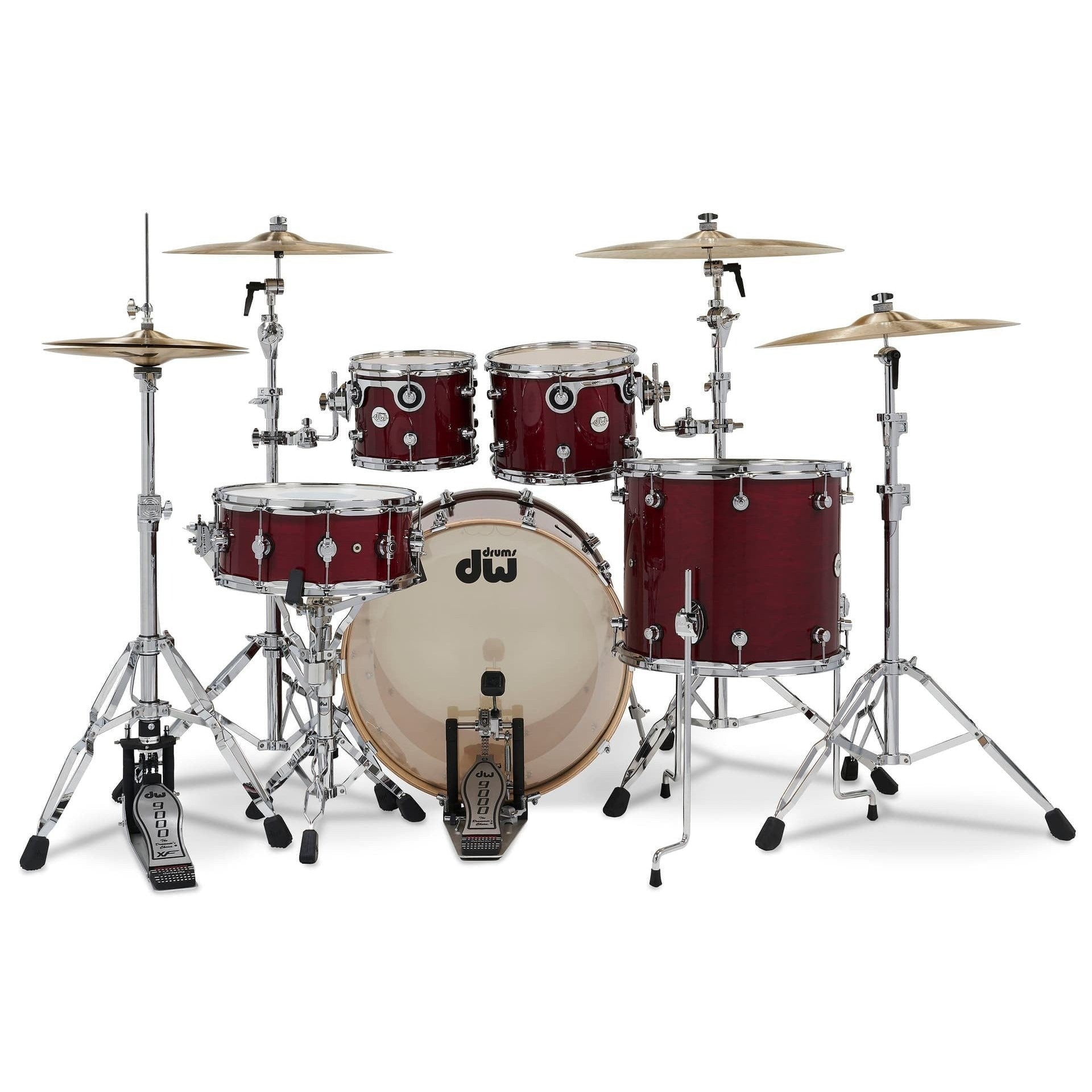 Trống Cơ DW Design Series 4 Pcs Shell Pack, Cherry Stain