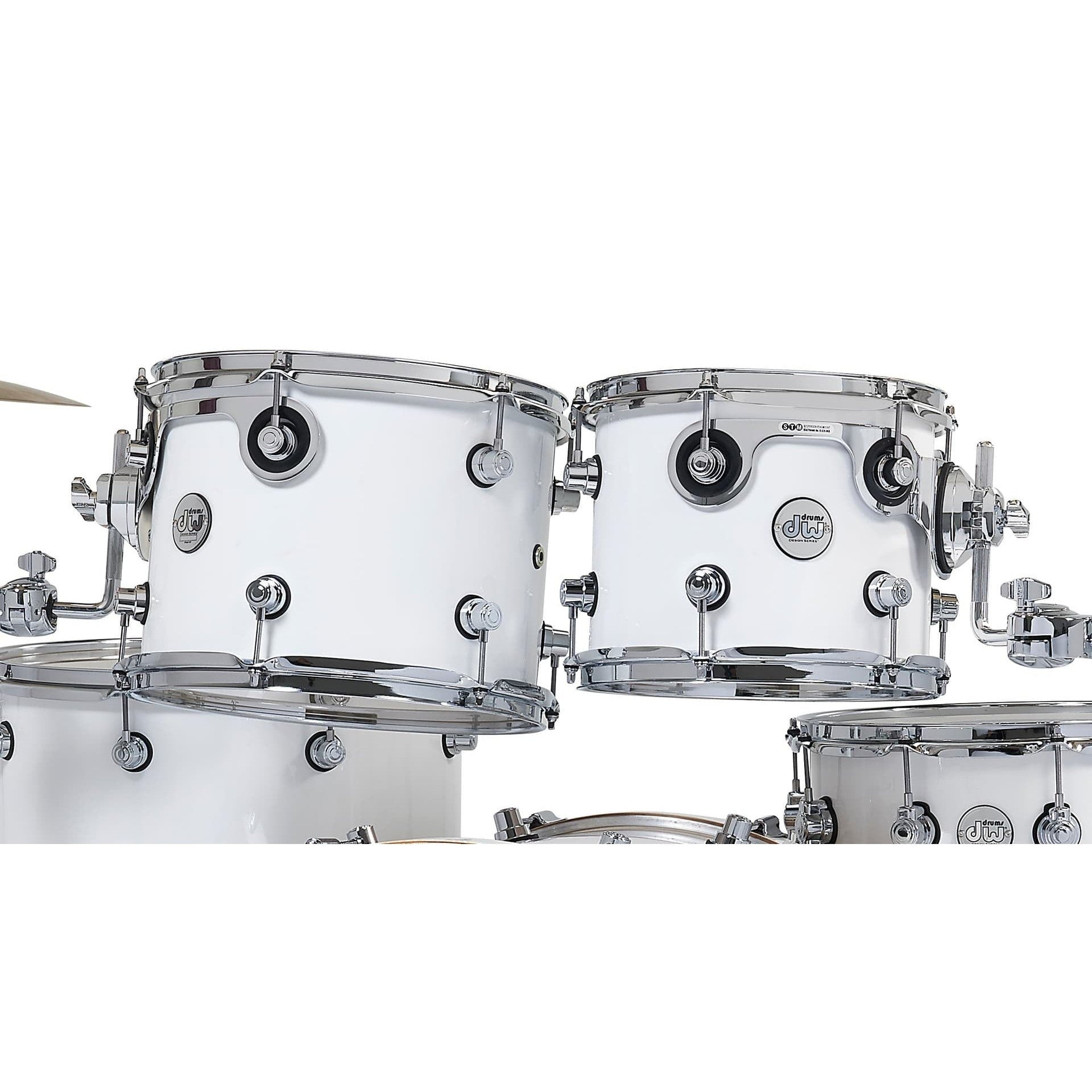 Trống Cơ DW Design Series 4 Pcs Shell Pack, Gloss White