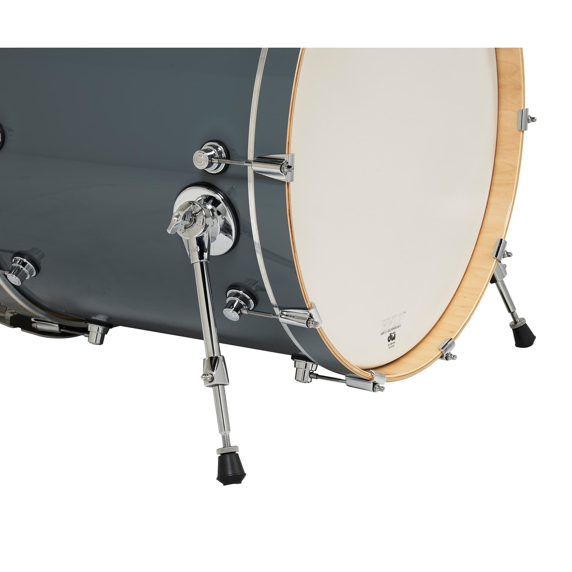 Trống Cơ DW Design Series 4 Pcs Shell Pack, Steel Gray
