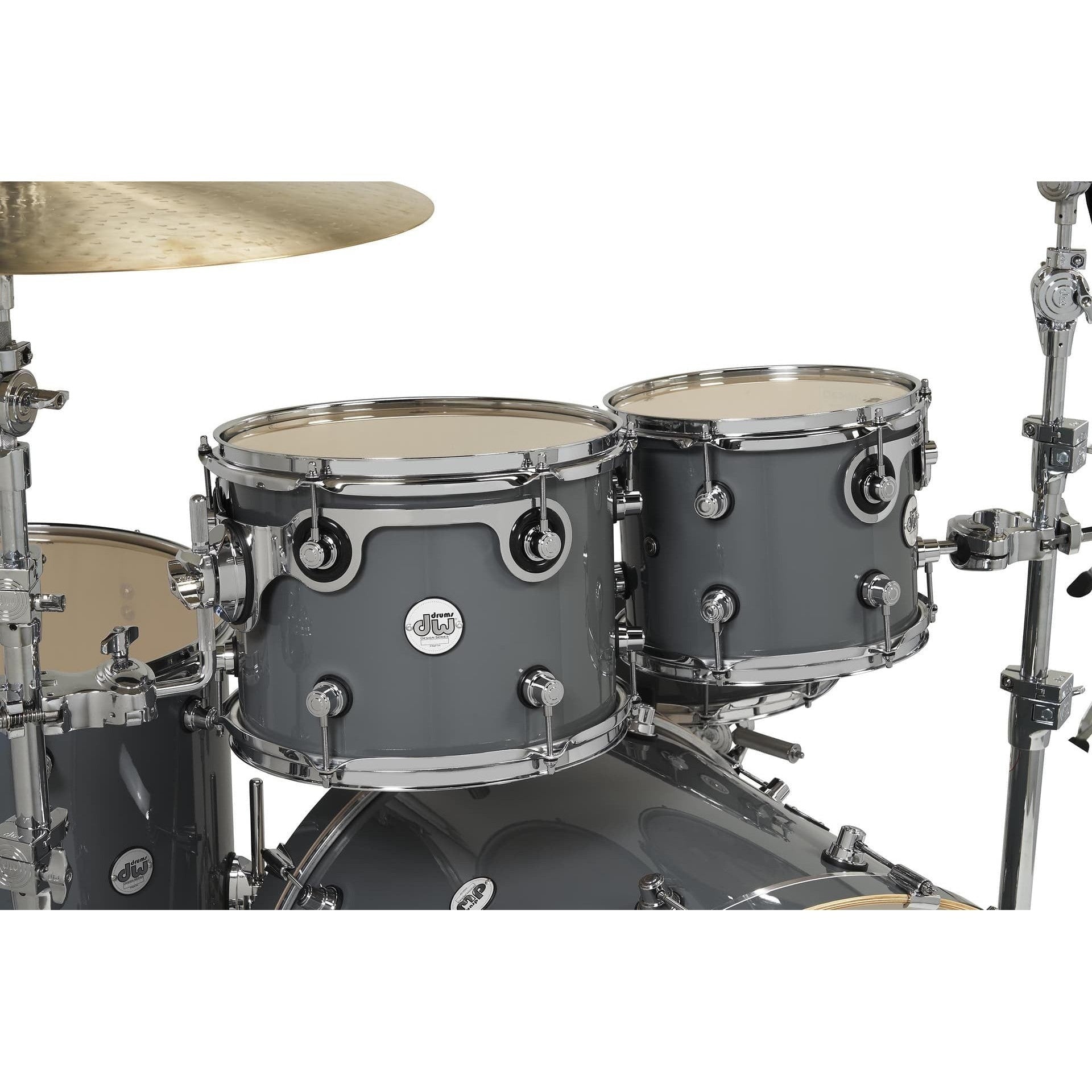 Trống Cơ DW Design Series 4 Pcs Shell Pack, Steel Gray