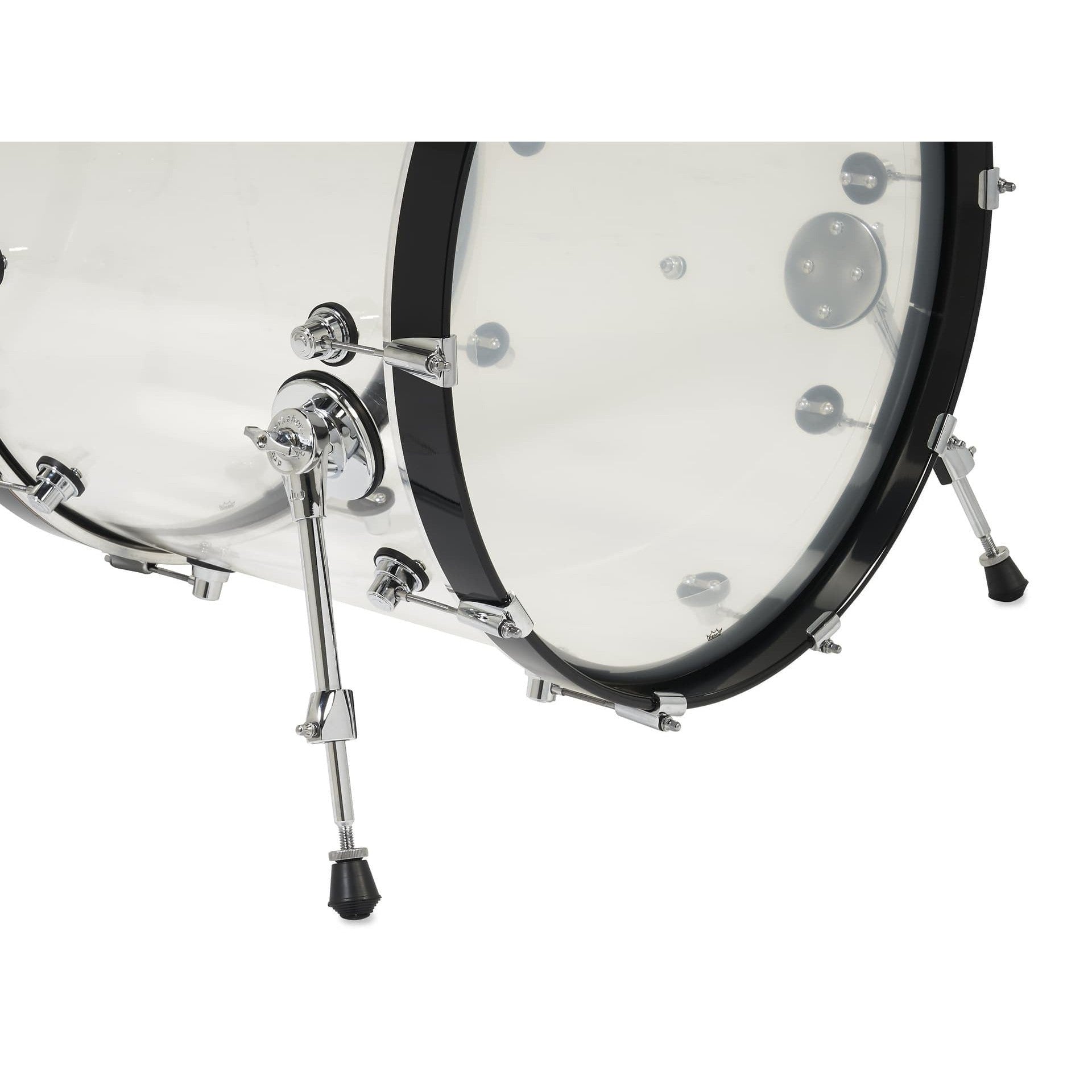 Trống Cơ DW Design Series Acrylic 4 Pcs Shell Pack, Clear Acrylic