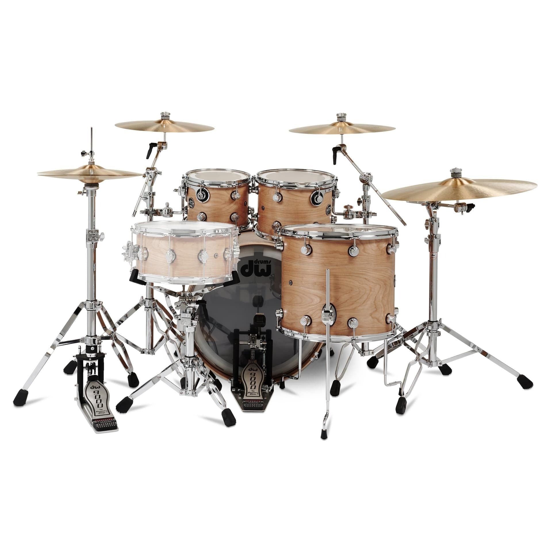 Trống Cơ DW Performance Series Birch 4 Pcs Shell Pack, Natural Satin Oil