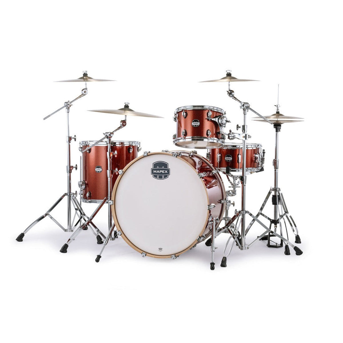 Trống Cơ Mapex Mars Birch 446S 4-Pc Rock 24 Shell Pack