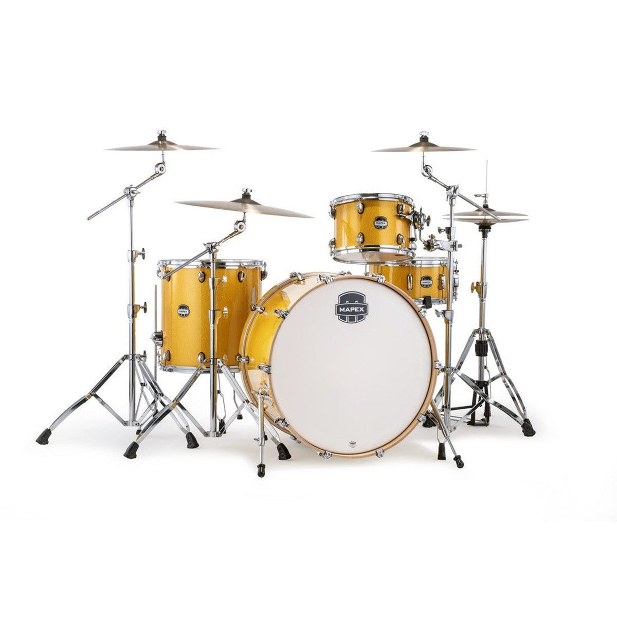 Trống Cơ Mapex Mars Birch 446S 4-Pc Rock 24 Shell Pack