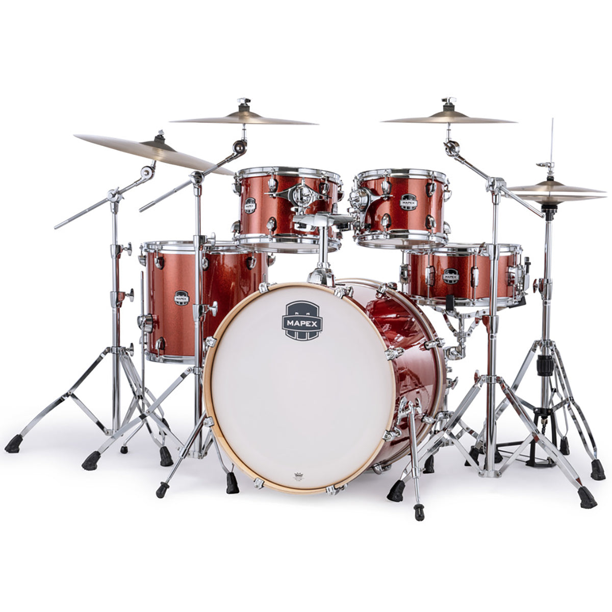 Trống Cơ Mapex Mars Birch 529SF 5-Pc Rock Shell Pack