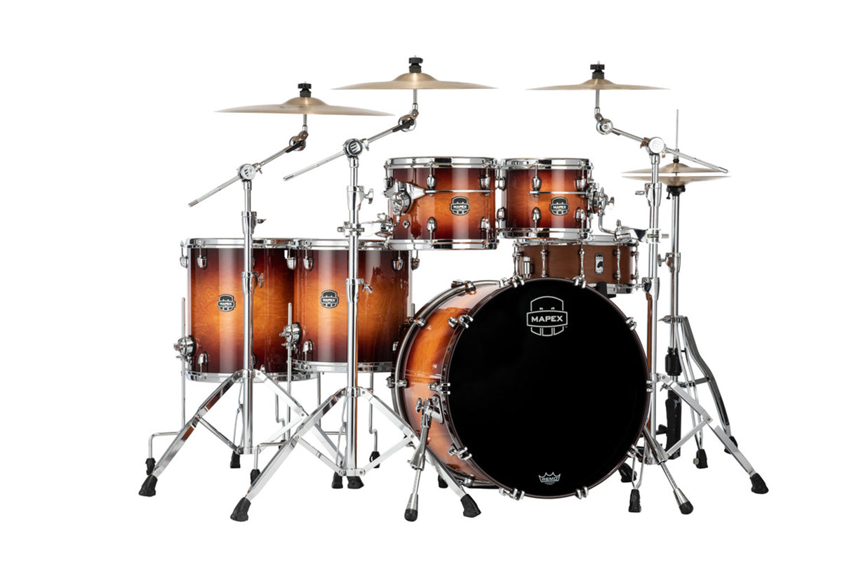 Trống Cơ Mapex Saturn Evolution Birch Walnut SE628XB Workhorse Birch 5-Pc Shell Pack