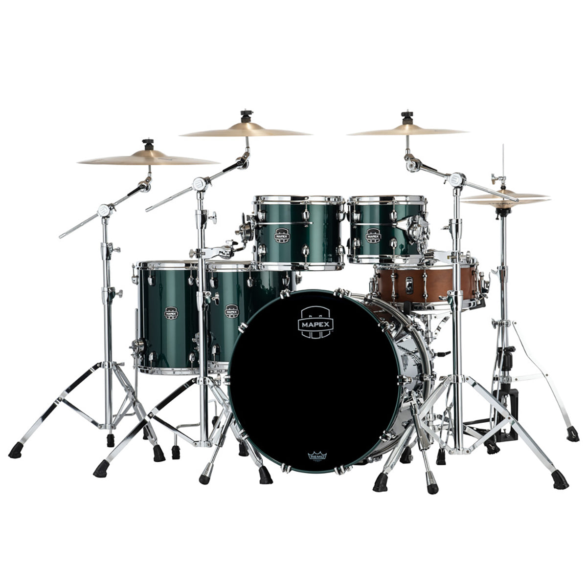 Trống Cơ Mapex Saturn Evolution Birch Walnut SE628XB Workhorse Birch 5-Pc Shell Pack