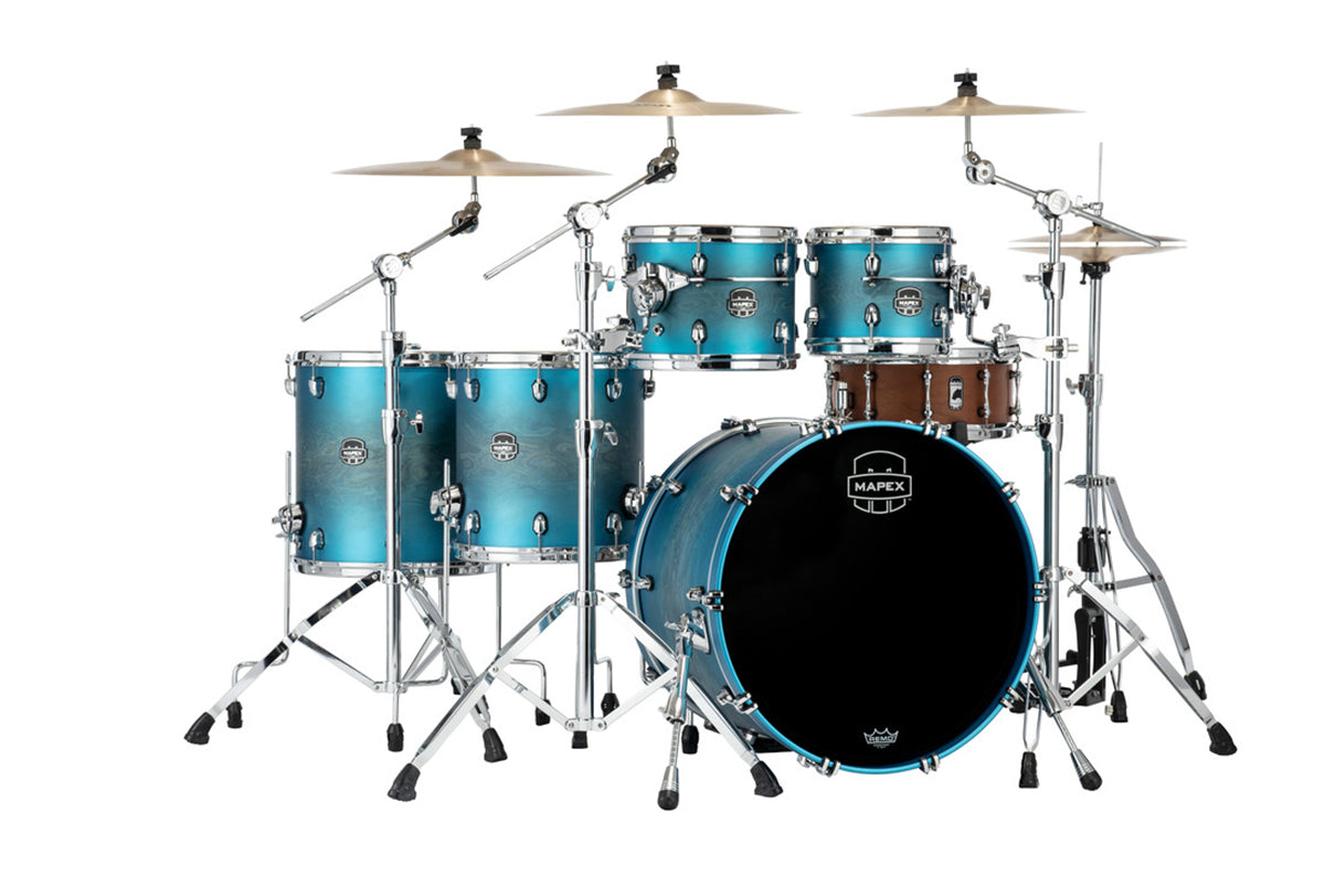 Trống Cơ Mapex Saturn Evolution Birch Walnut SE628XB Workhorse Birch 5-Pc Shell Pack