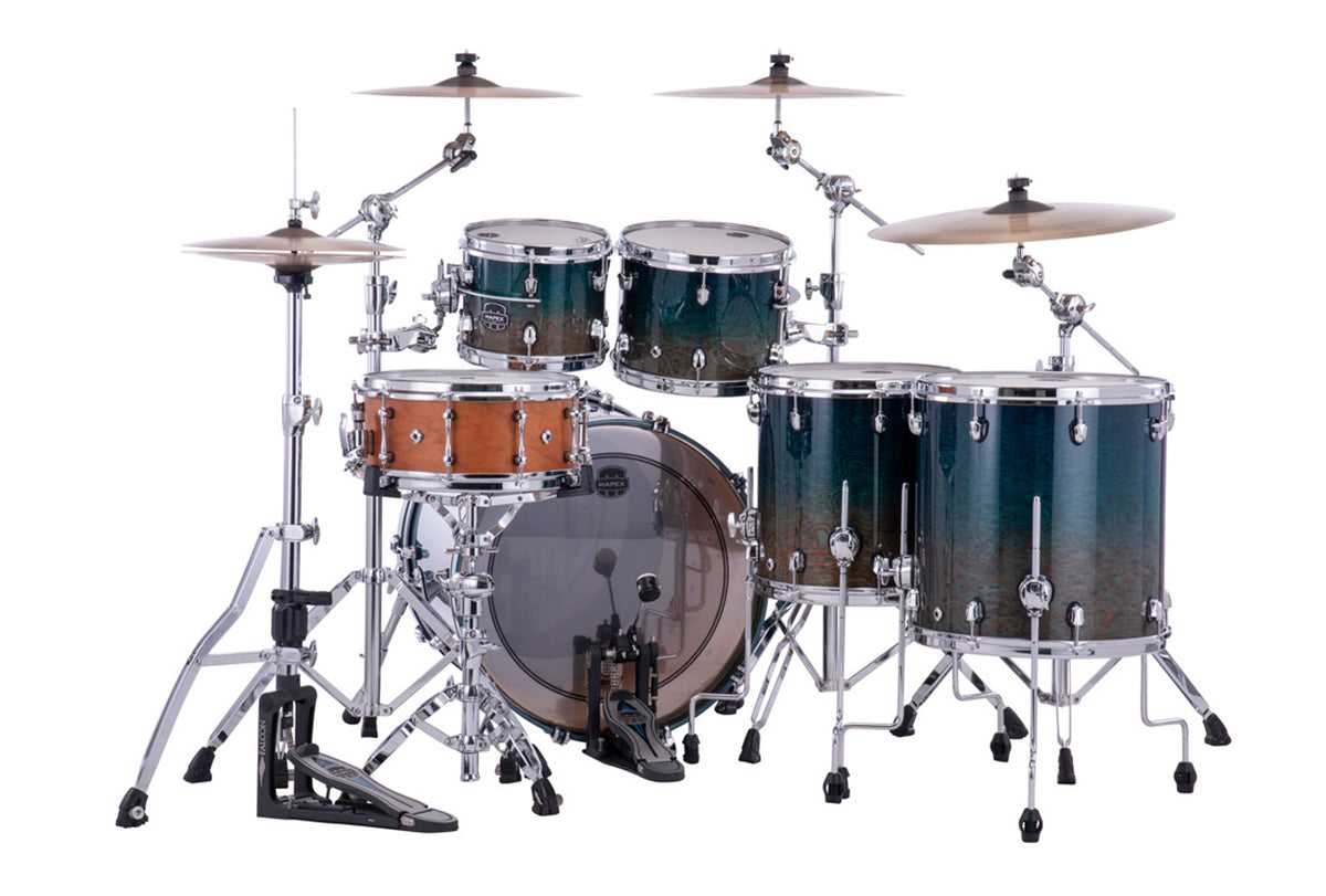 Trống Cơ Mapex Saturn Evolution Birch Walnut SE628XB Workhorse Birch 5-Pc Shell Pack