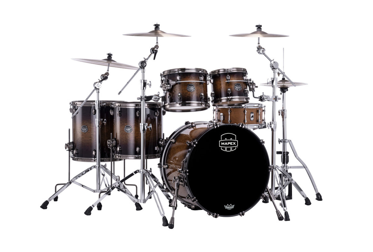 Trống Cơ Mapex Saturn Evolution Birch Walnut SE628XB Workhorse Birch 5-Pc Shell Pack