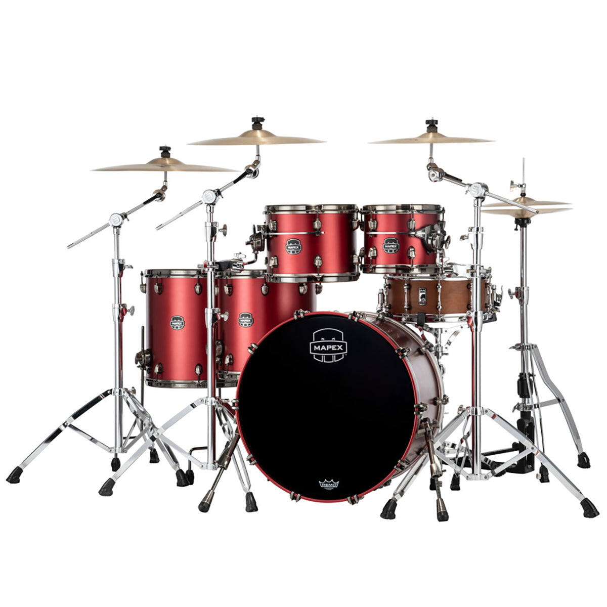 Trống Cơ Mapex Saturn Evolution Birch Walnut SE628XB Workhorse Birch 5-Pc Shell Pack