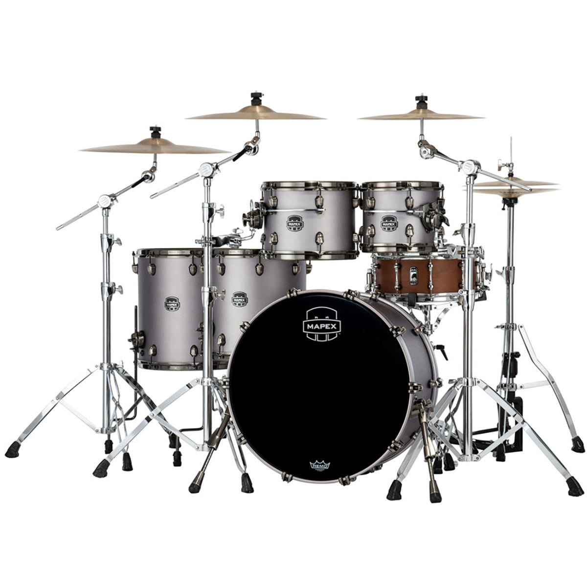 Trống Cơ Mapex Saturn Evolution Birch Walnut SE628XB Workhorse Birch 5-Pc Shell Pack