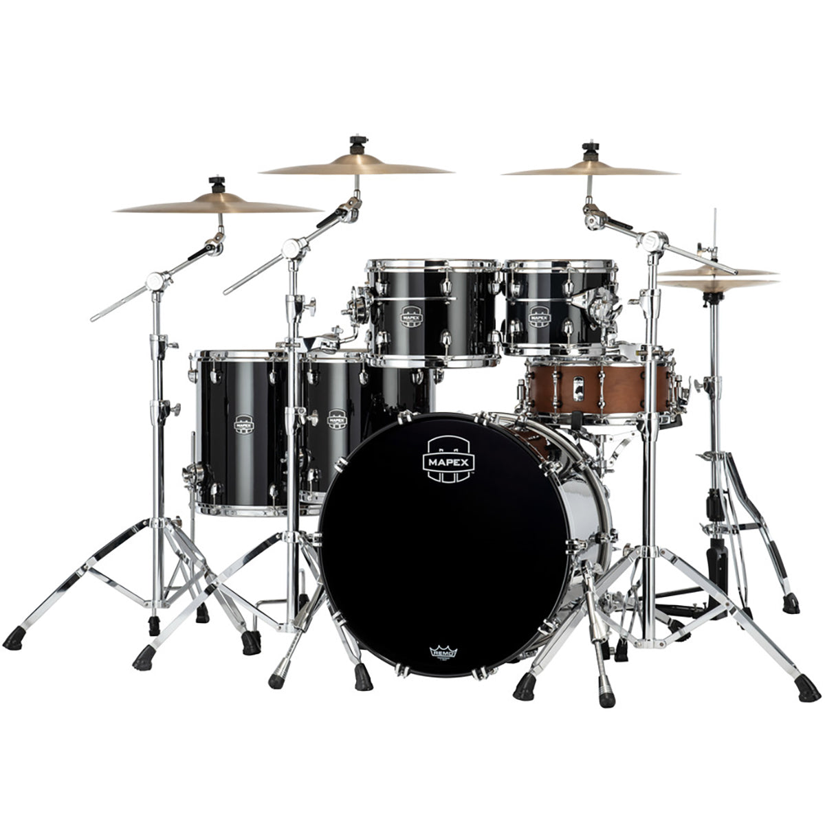 Trống Cơ Mapex Saturn Evolution Birch Walnut SE628XB Workhorse Birch 5-Pc Shell Pack