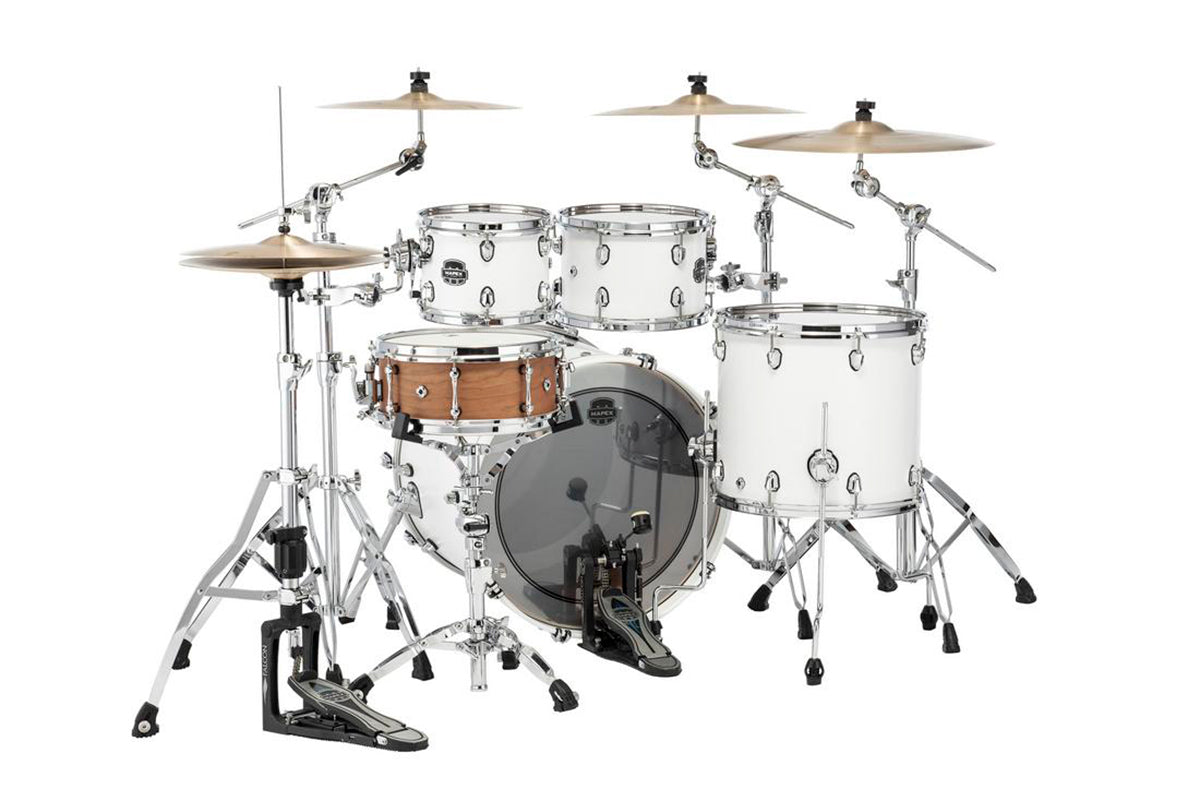 Trống Cơ Mapex Saturn Maple Walnut Hybrid SR504X 