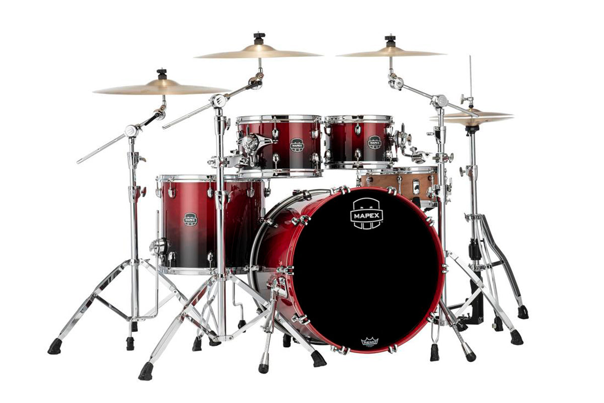 Trống Cơ Mapex Saturn Maple Walnut Hybrid SR504X 