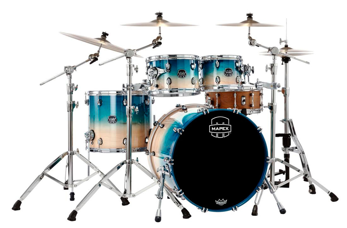 Trống Cơ Mapex Saturn Maple Walnut Hybrid SR504X 