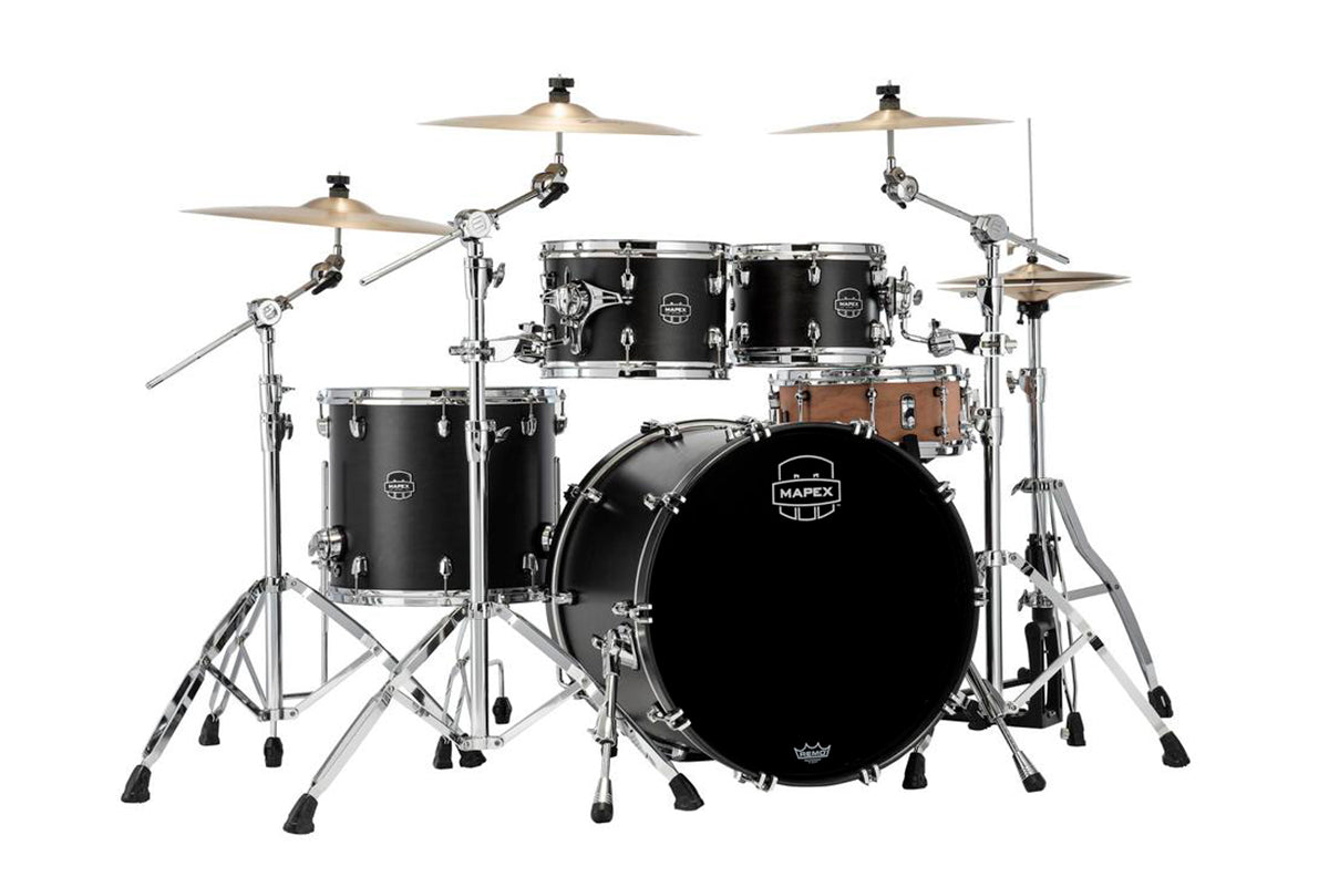 Trống Cơ Mapex Saturn Maple Walnut Hybrid SR504X 