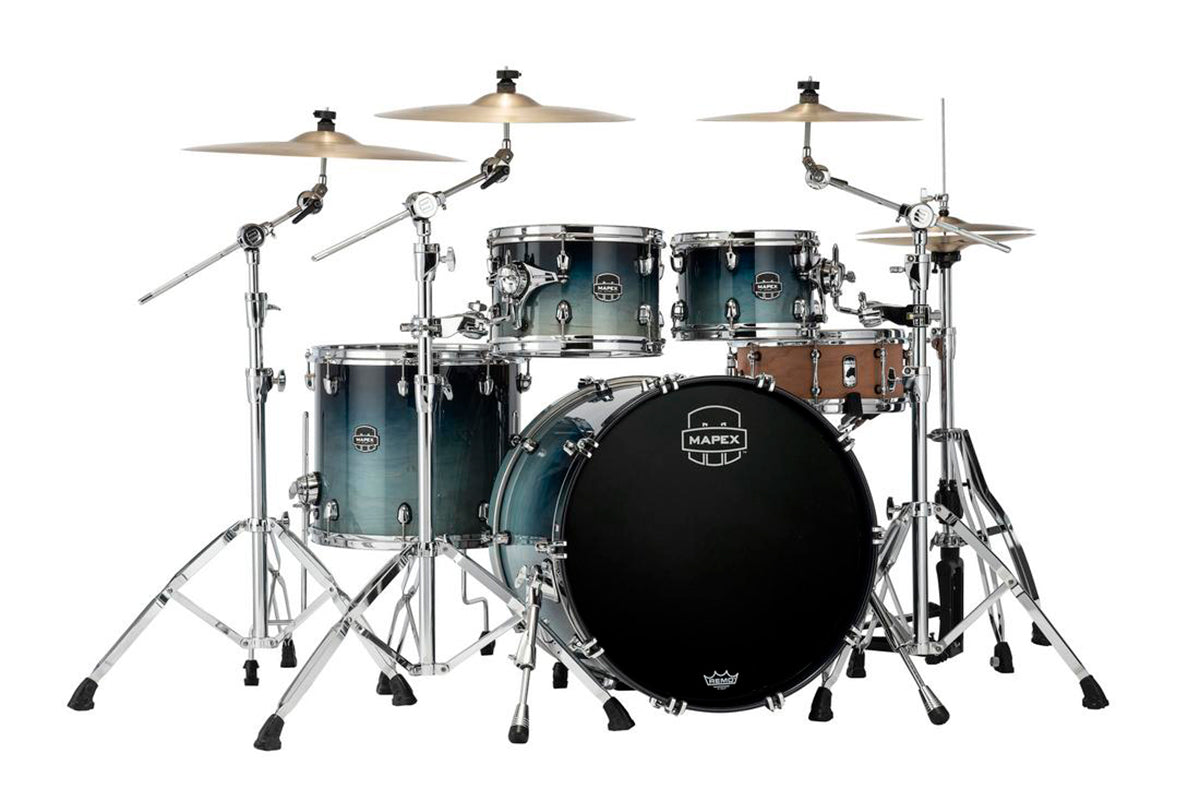 Trống Cơ Mapex Saturn Maple Walnut Hybrid SR504X 