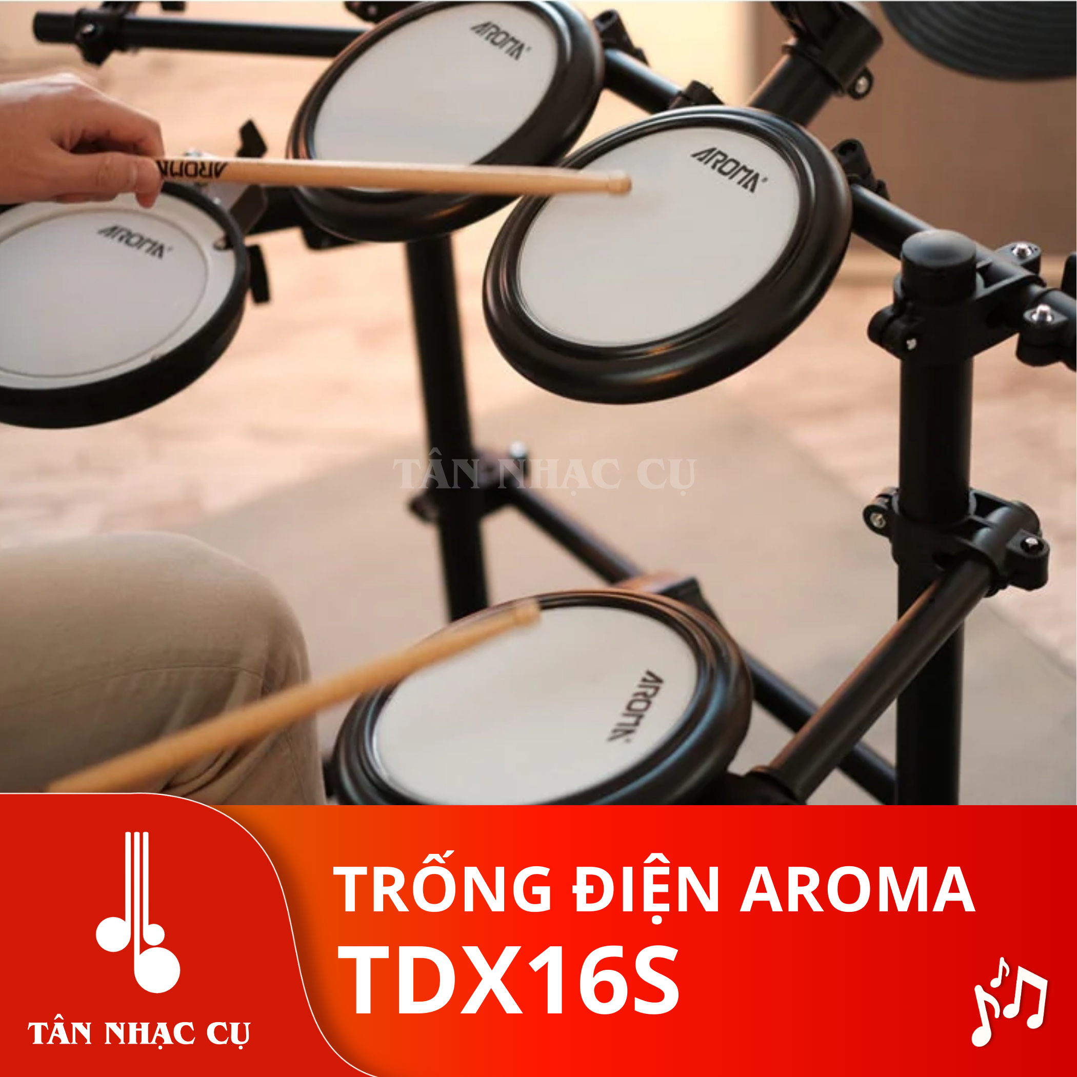 Trống Điện Aroma TDX16S