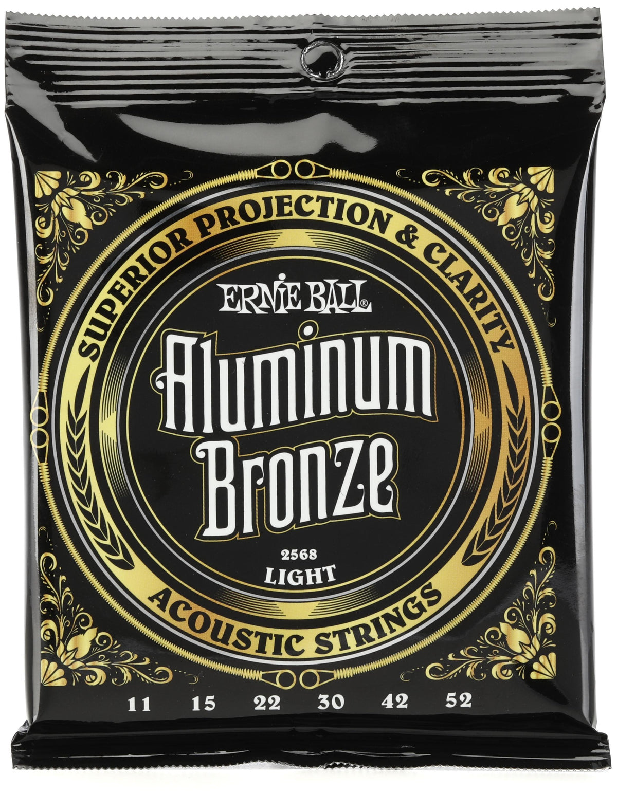 Dây Guitar Acoustic Ernie Ball Aluminum Bronze Light (11-52)