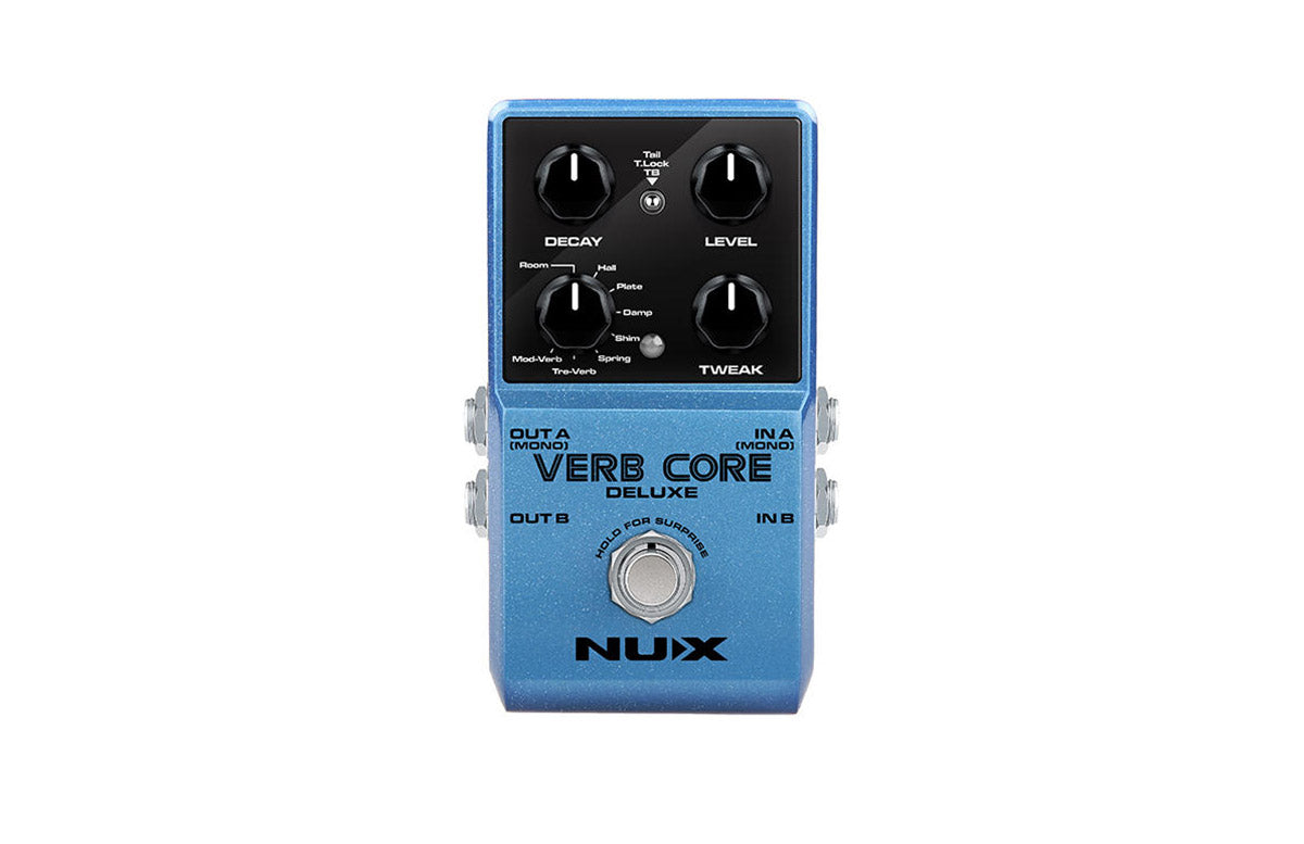 Pedal Guitar Nux Verb Core Deluxe, Reverb Pedal