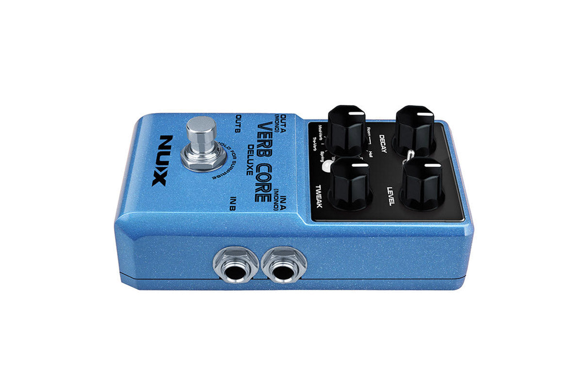 Pedal Guitar Nux Verb Core Deluxe, Reverb Pedal