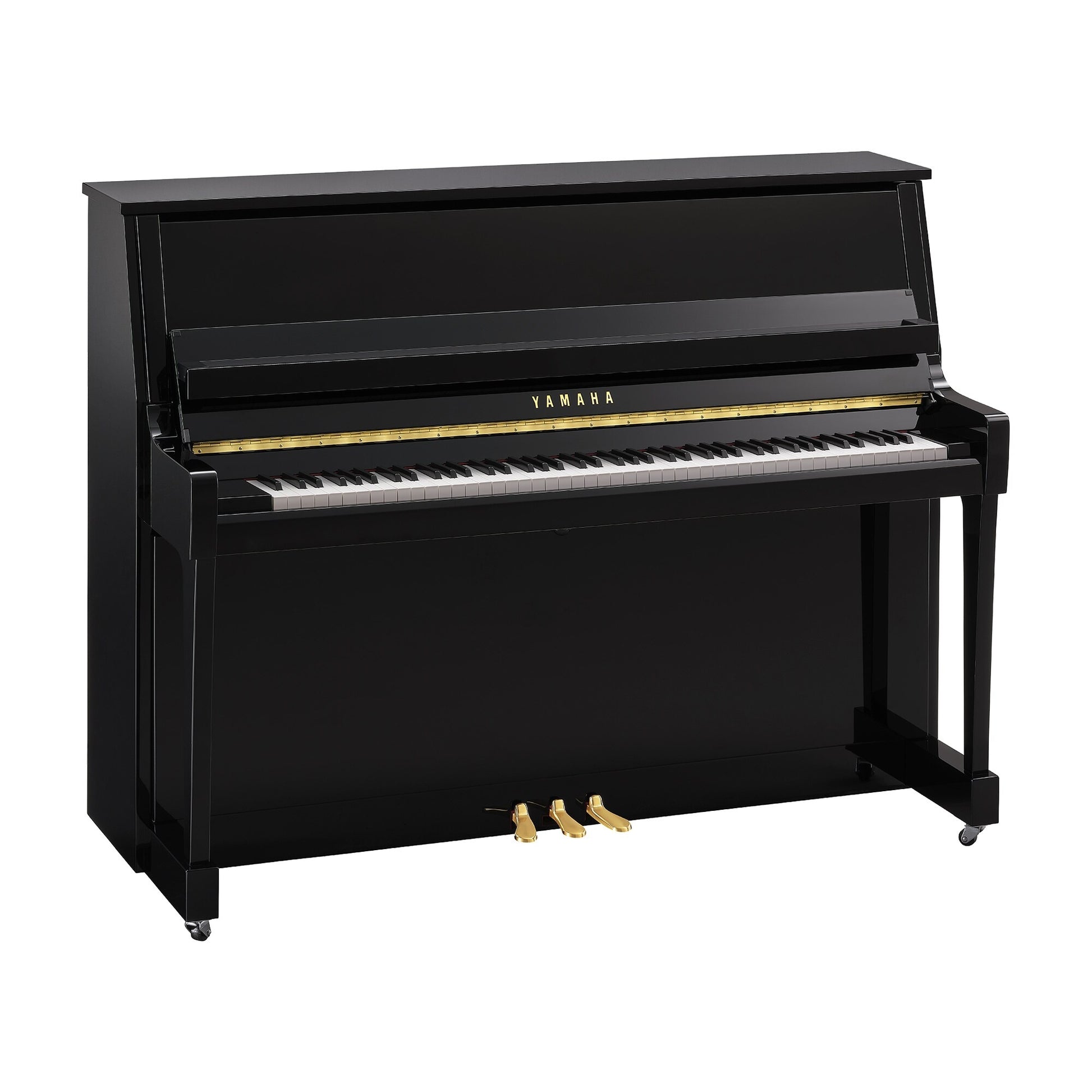 Toàn cảnh đàn piano YAMAHA B20 màu đen bóng polished ebony tại Tân Nhạc CỤ