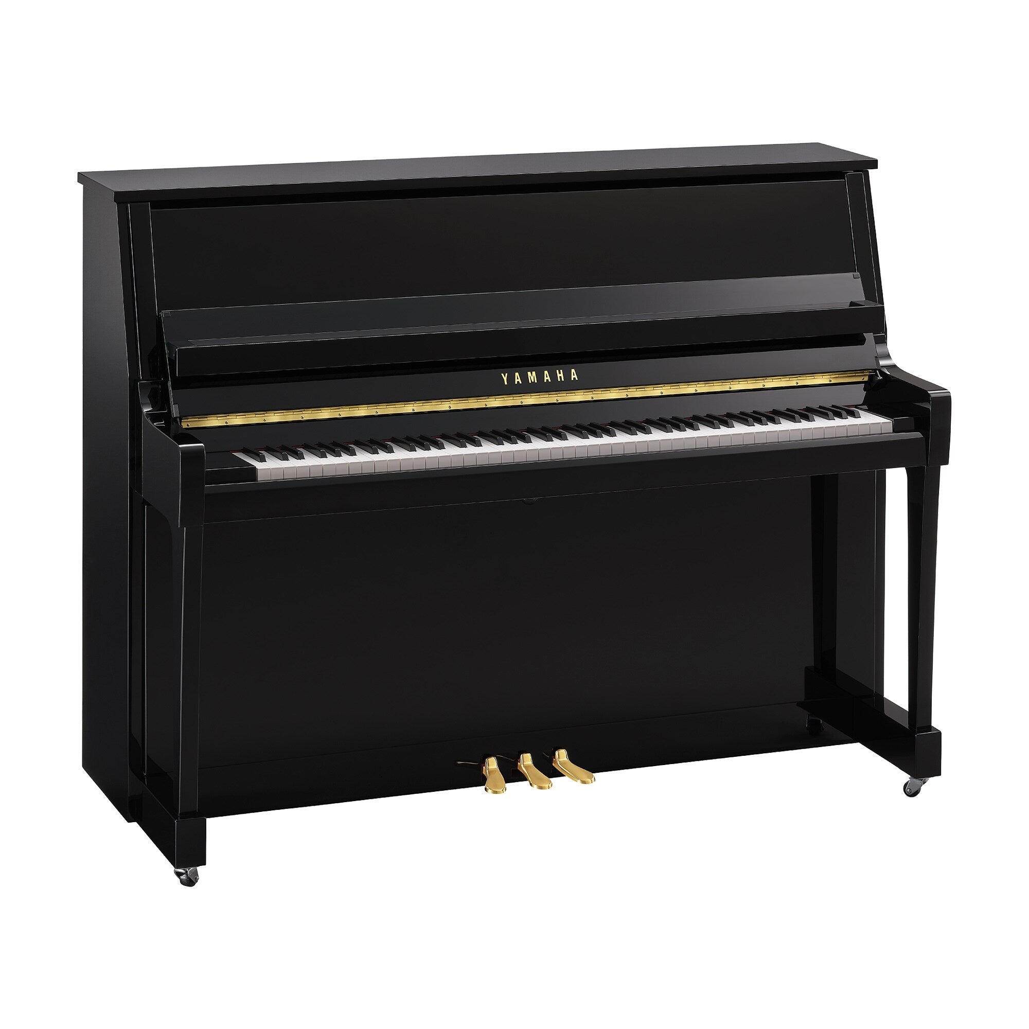 Toàn cảnh đàn piano YAMAHA B20 màu đen bóng polished ebony tại Tân Nhạc CỤ
