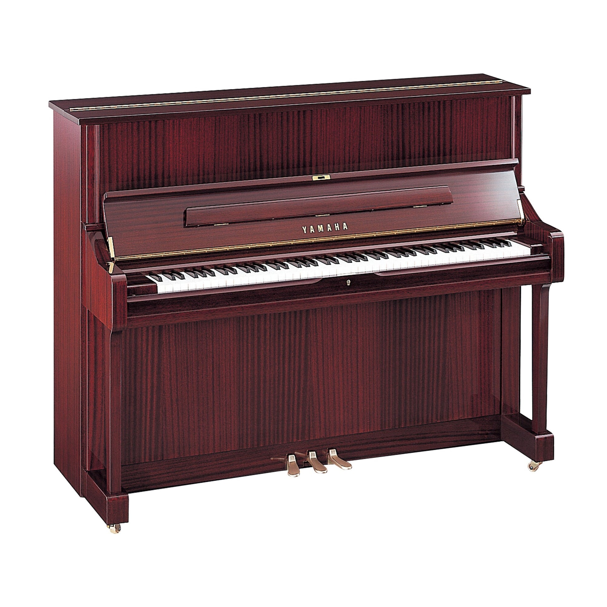 Piano Yamaha U1 Polished Mahogany, màu gỗ gụ, mới nguyên hộp