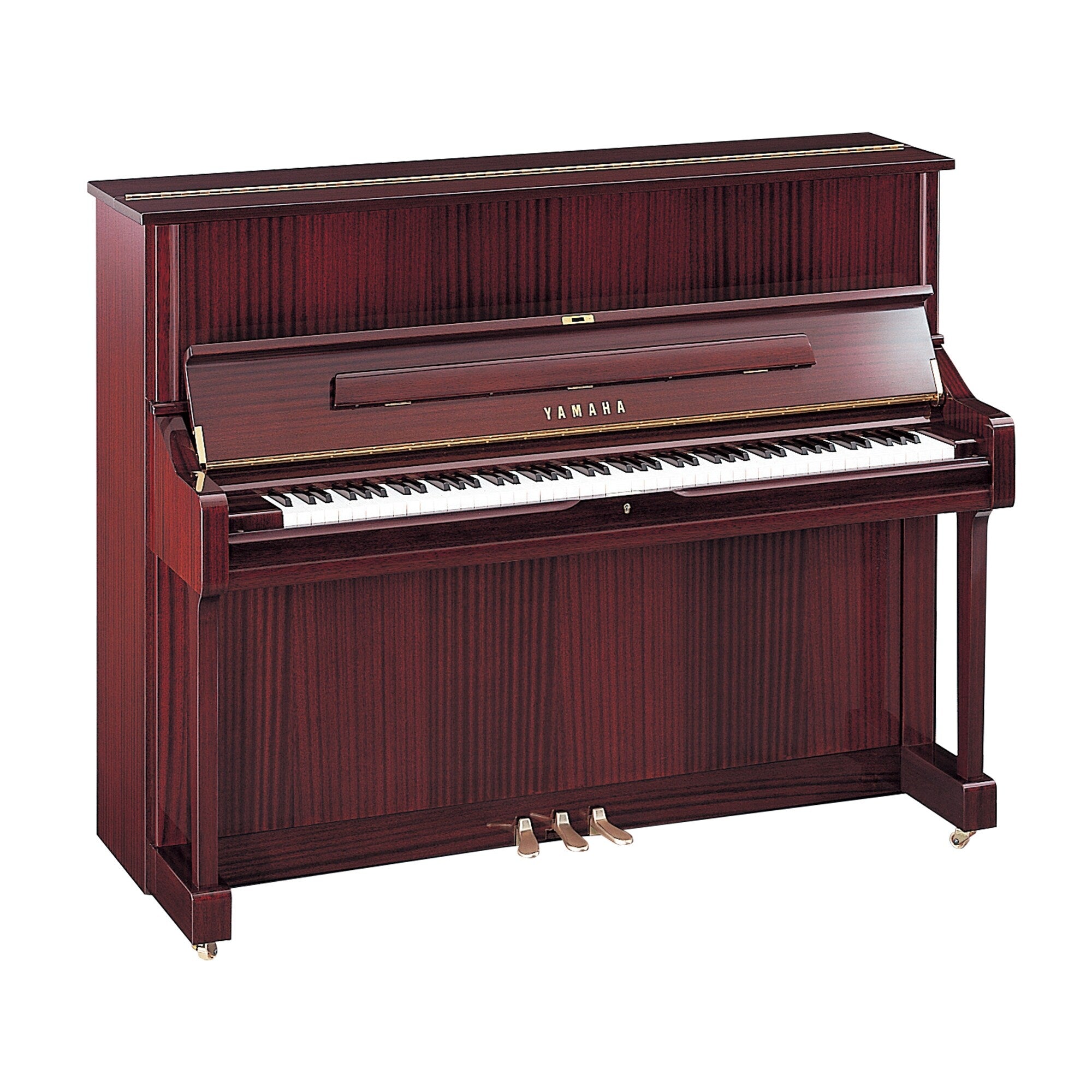 Piano Yamaha U1 Polished Mahogany, màu gỗ gụ, mới nguyên hộp