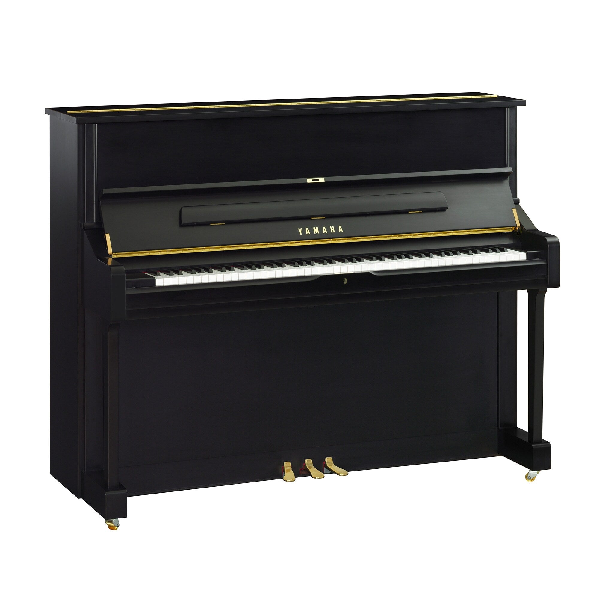 Piano Yamaha U1 Satin Ebony màu đen mờ, mới nguyên hộp, giá tốt nhất tại Tân Nhạc Cụ