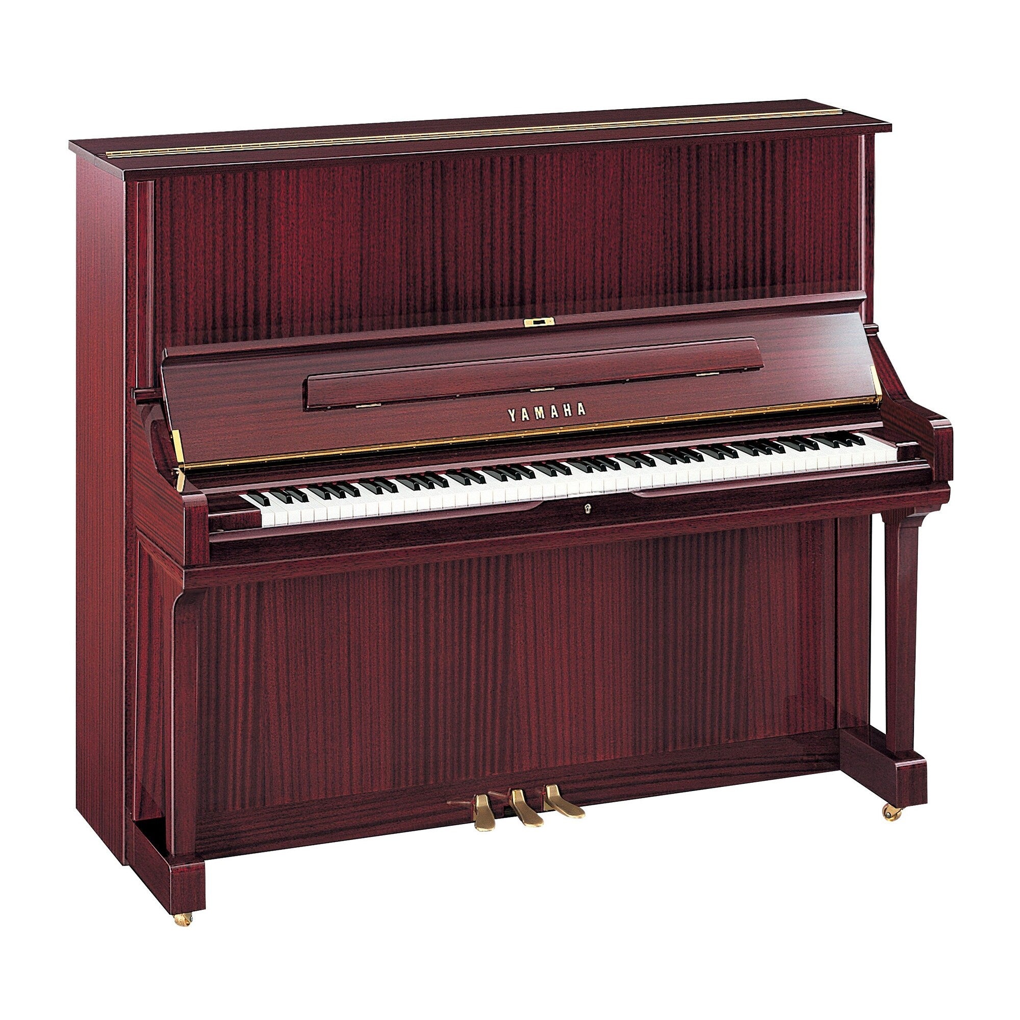 Piano Yamaha U3 Upright Cơ Mới Nguyên hộp màu polished mahogany gỗ gụ, giá tốt nhất tại Tân Nhạc Cụ