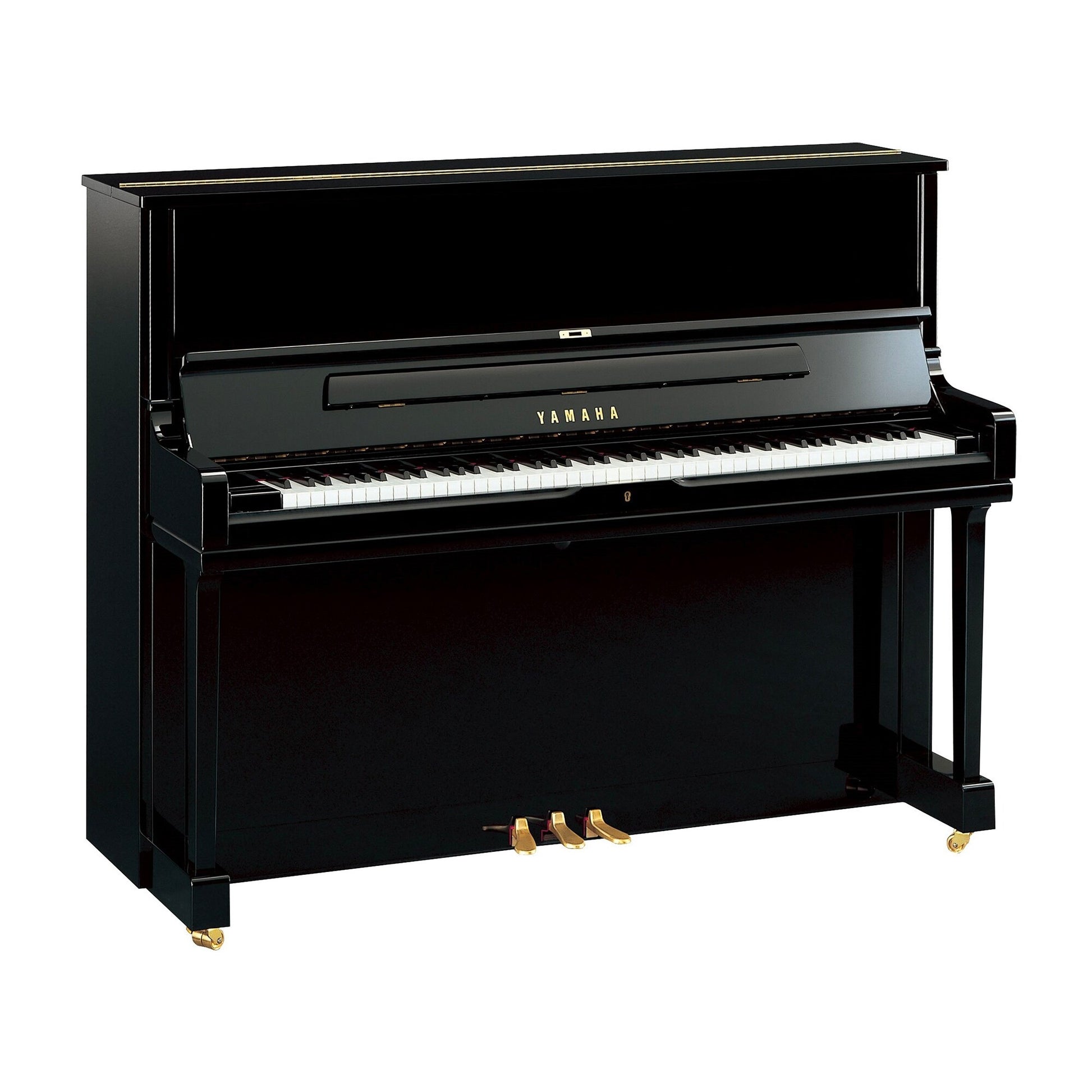 Toàn cảnh đàn piano YAMAHA YUS1 màu đen bóng polished ebony tại Tân Nhạc Cụ