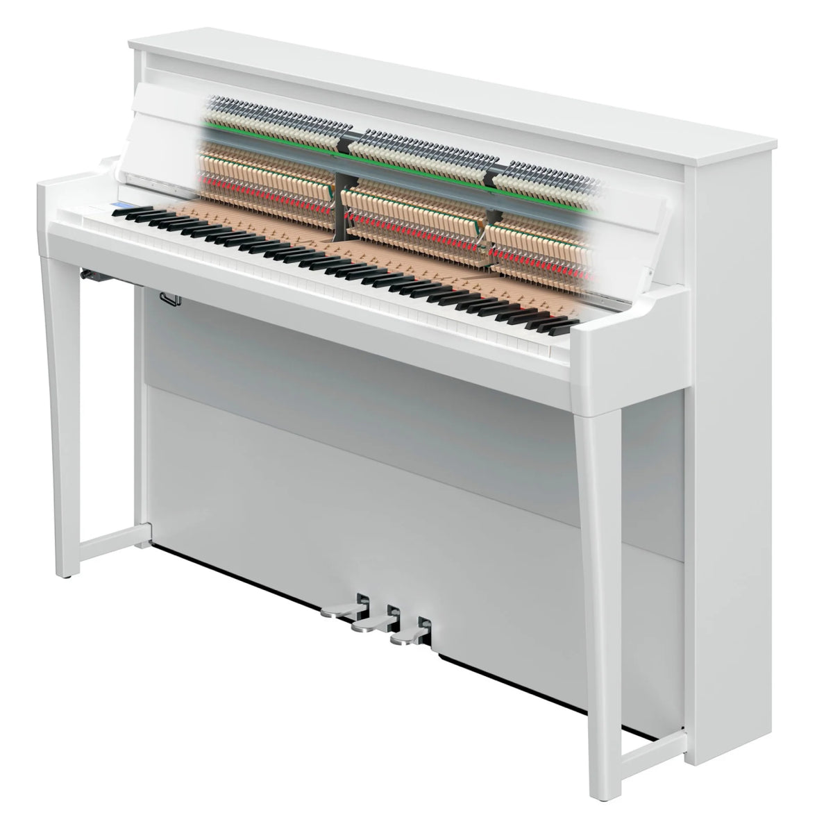 Yamaha AvantGrand NU1XA Hybrid Piano - Polished White