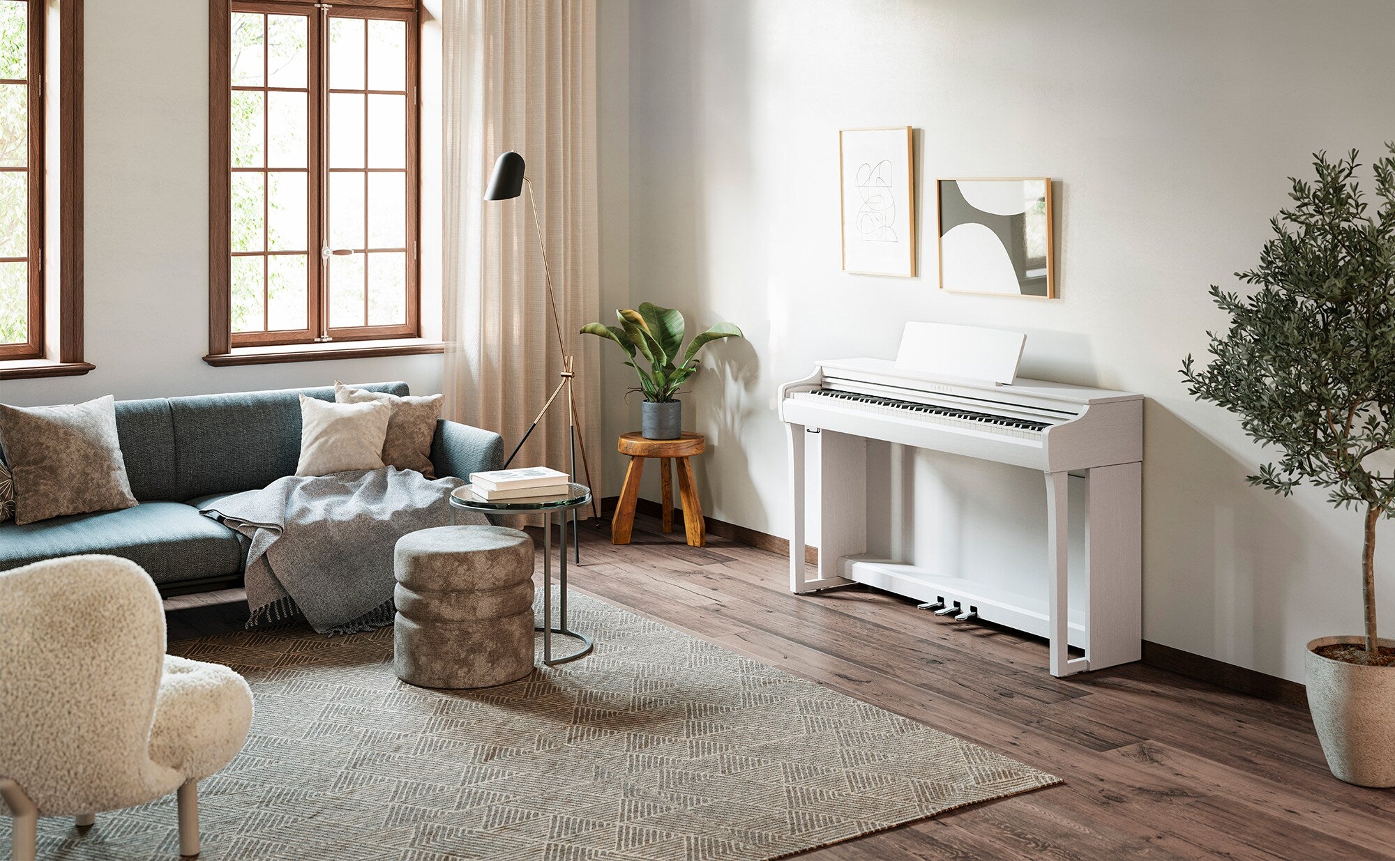 Đàn Piano Điện Yamaha CLP825 White