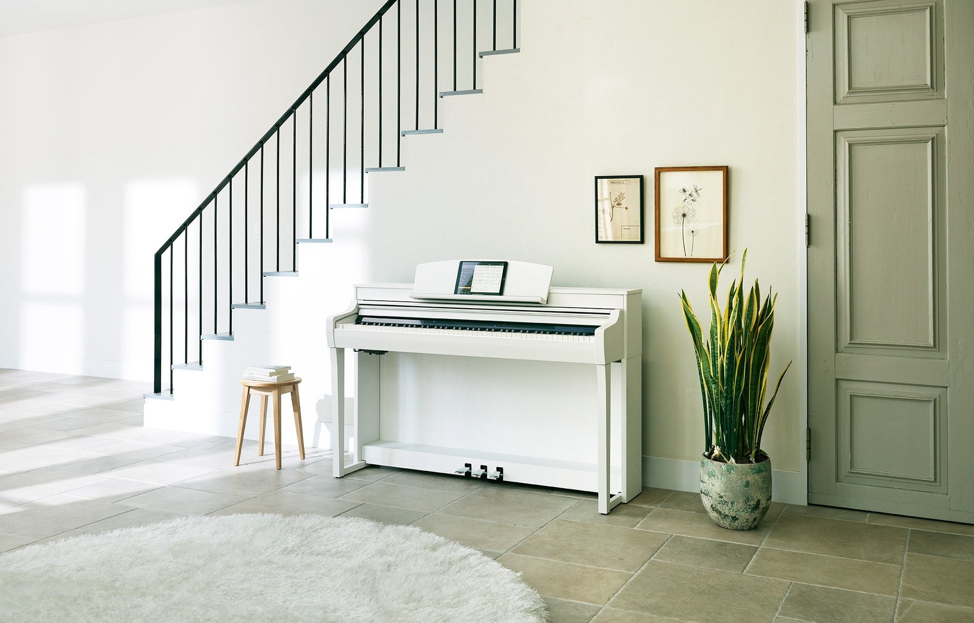 Đàn Piano Điện Yamaha CSP255 White