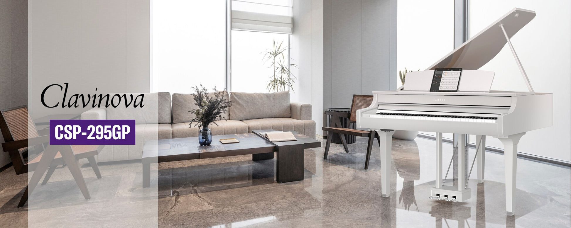 Yamaha CSP295GP White