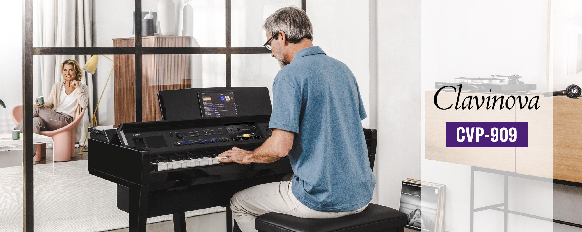 Đàn Grand Piano Điện Yamaha CVP909