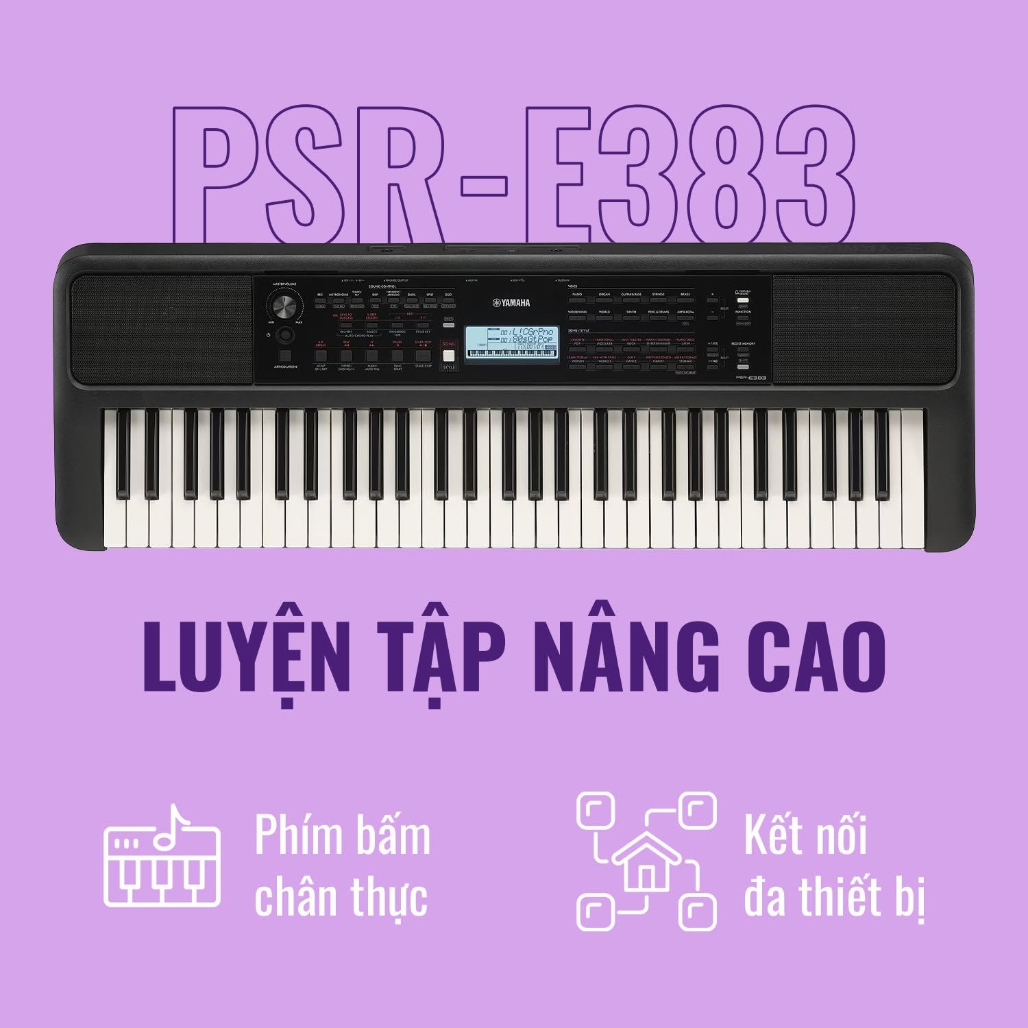 Đàn Organ Yamaha PSR E383