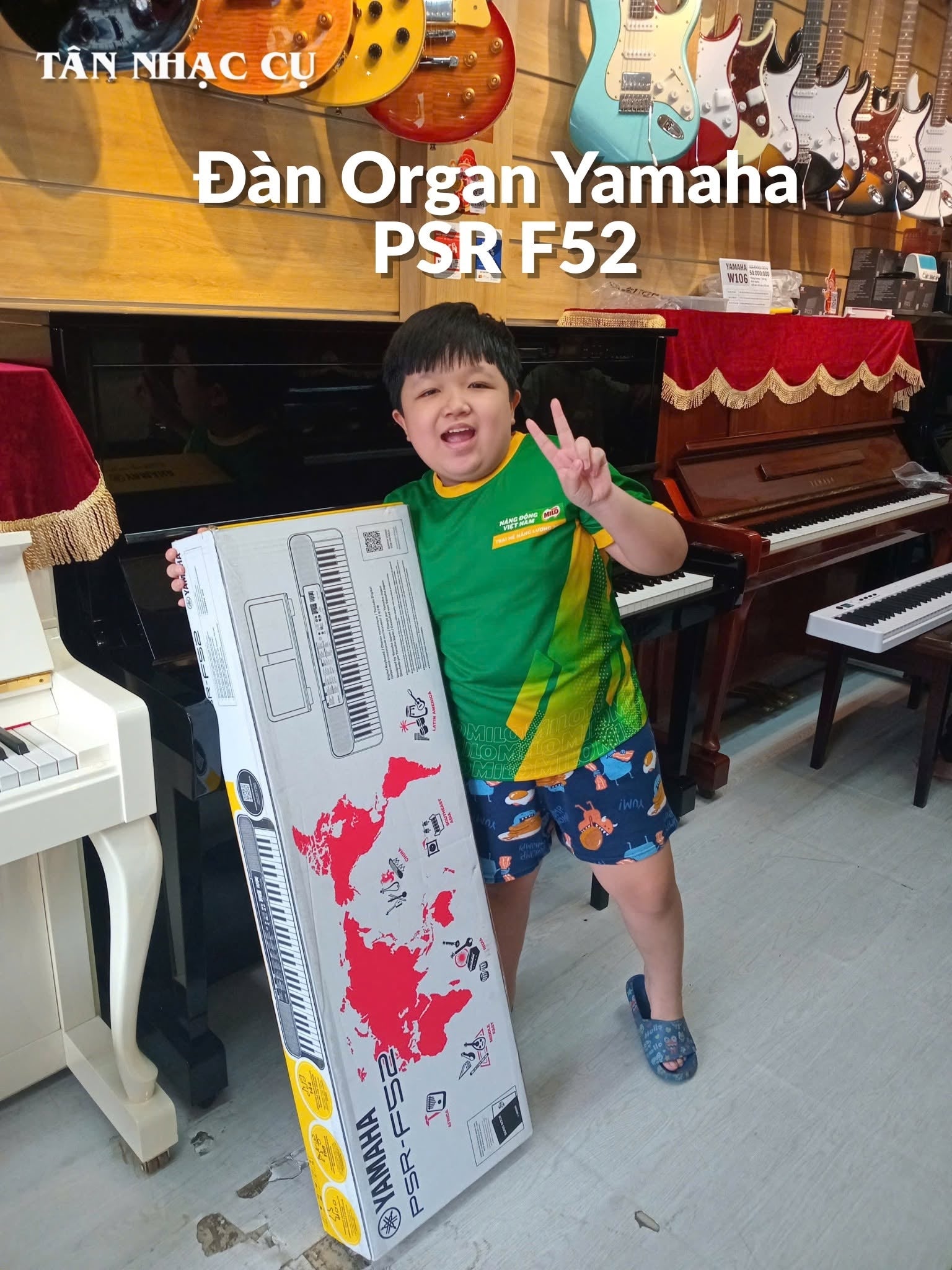 Đàn Organ Yamaha PSR F52