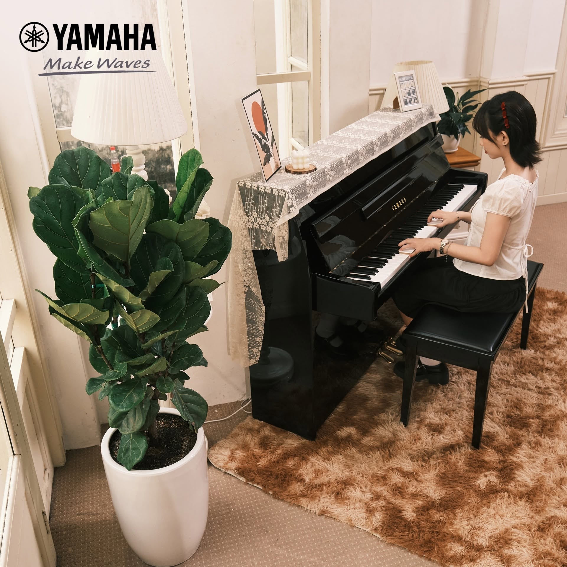 Đàn Piano Cơ Upright Yamaha JU109