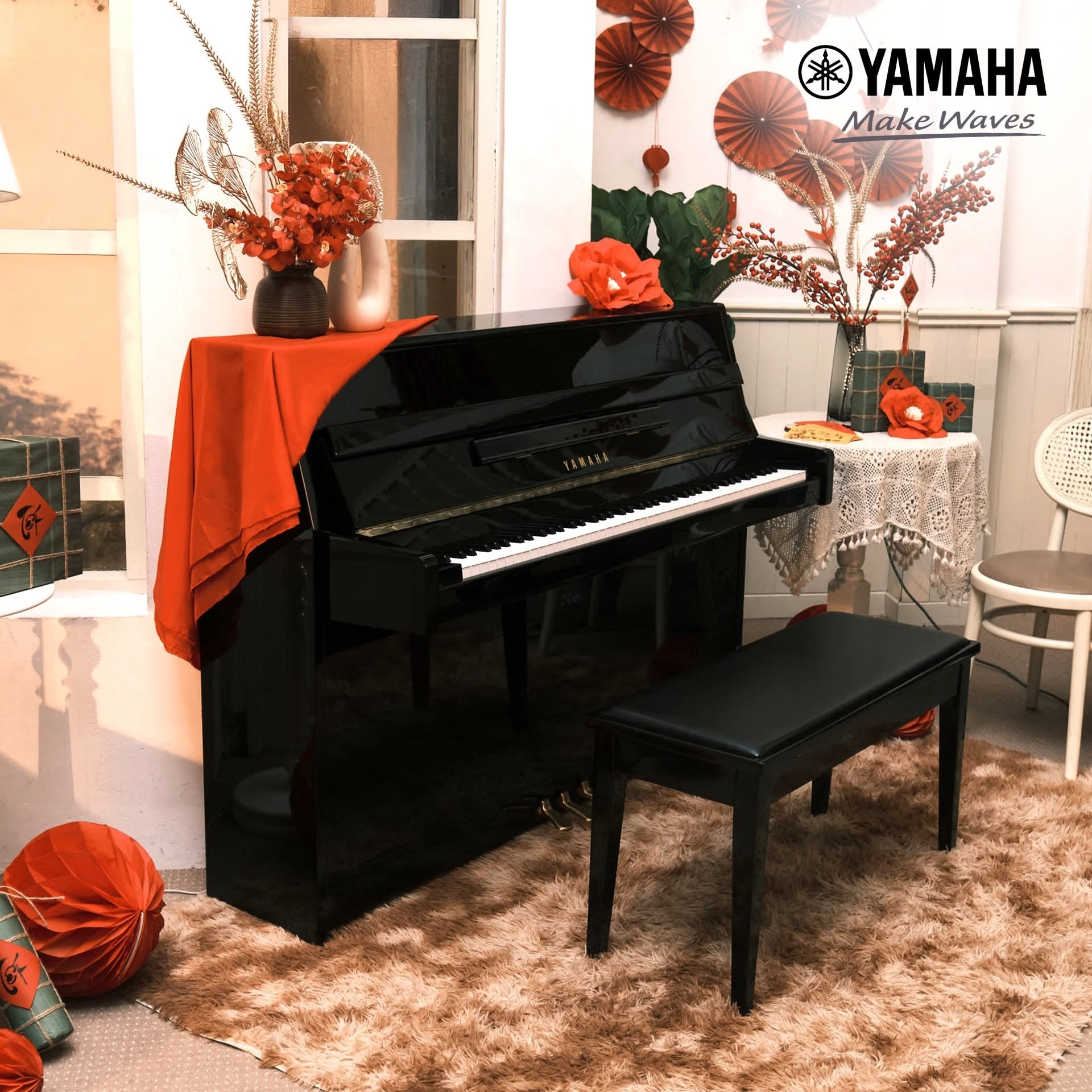 Đàn Piano Cơ Upright Yamaha JU109