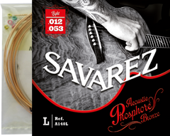 Dây Đàn Guitar Acoustic Savarez Bronze A140L - Cỡ 12-53