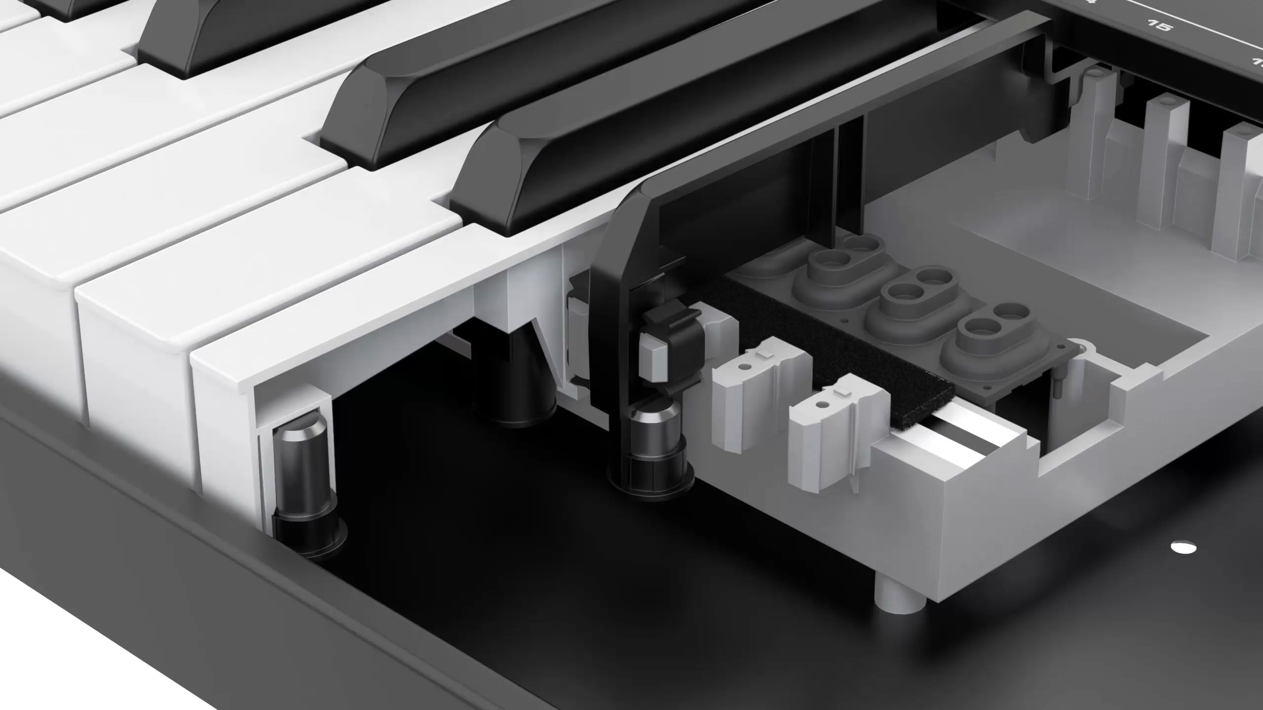 MIDI Keyboard Controller Nux NTK49, Black