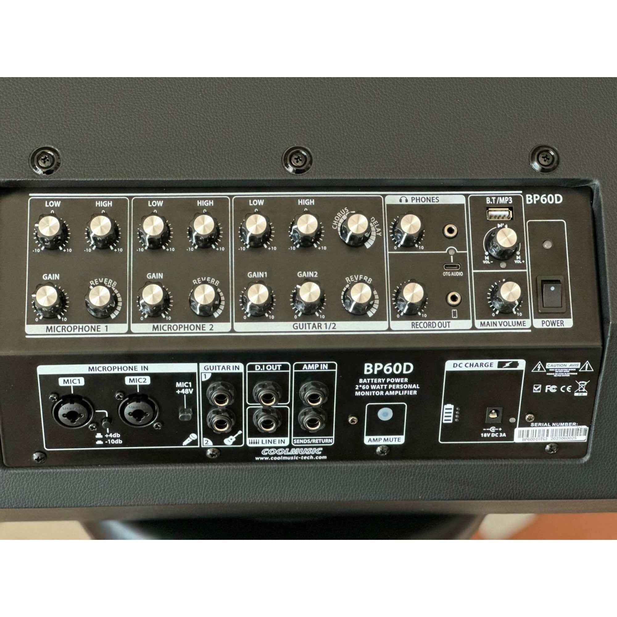 Amplifier Coolmusic BP60D