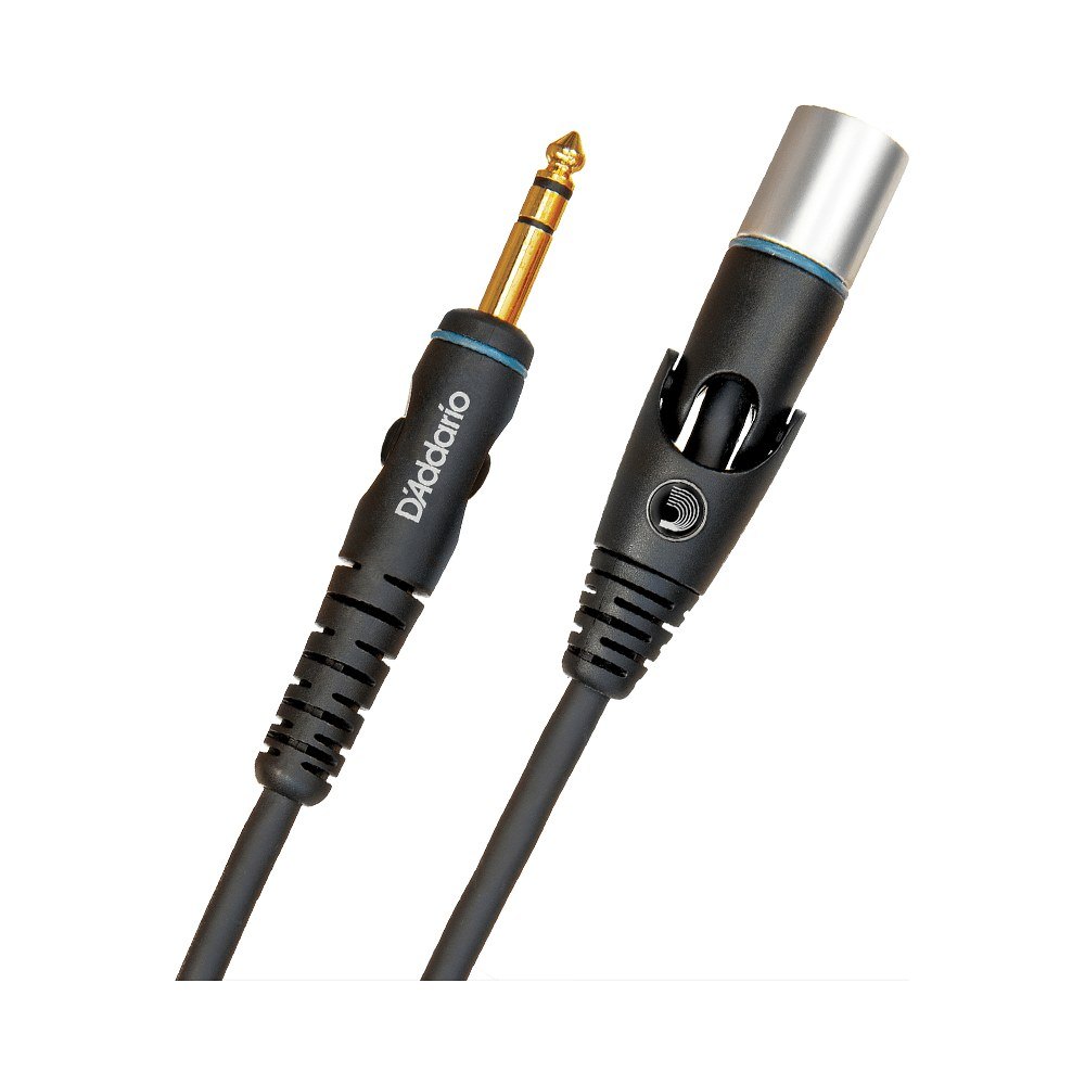 Dây Cáp D'Addario Custom Series Swivel TRS - XLR Đực PW-GMMS