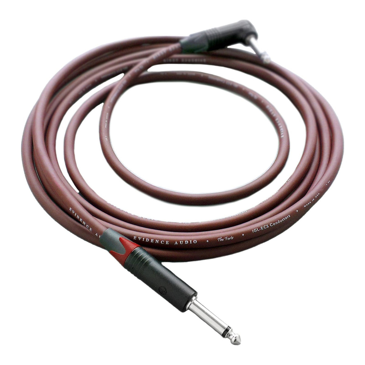 Dây Cáp Guitar Evidence Audio Forte 10ft – Vuông - Thẳng