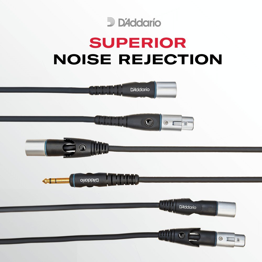Dây Cáp Micro D'Addario Custom Series Swivel XLR PW-MS – ảnh chi tiết 4
