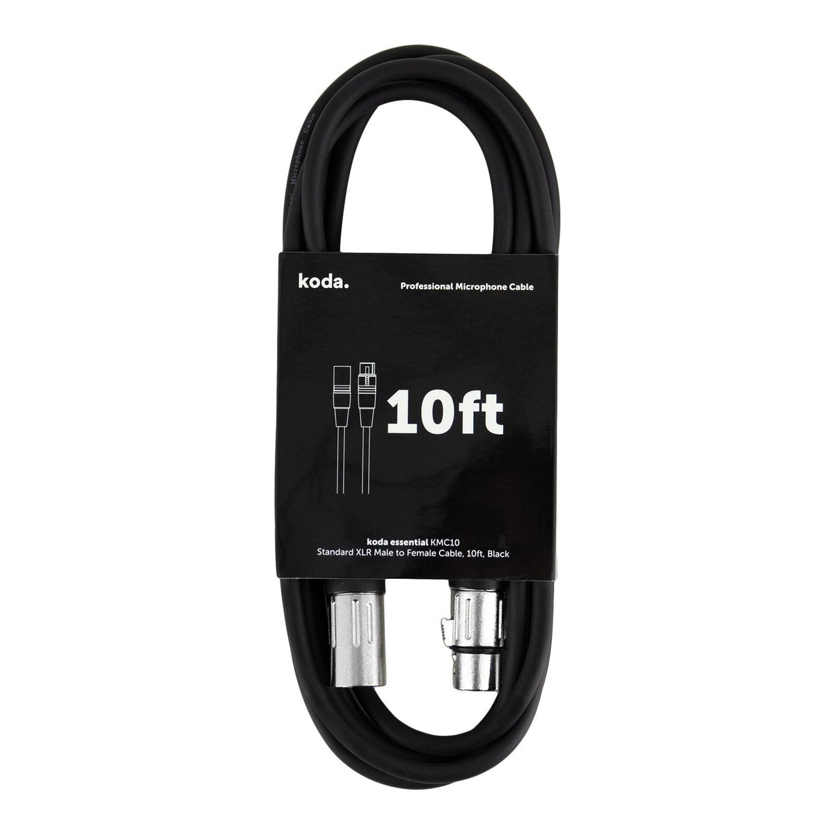 Dây Cáp Micro XLR koda essential KMC – 3m (10ft)